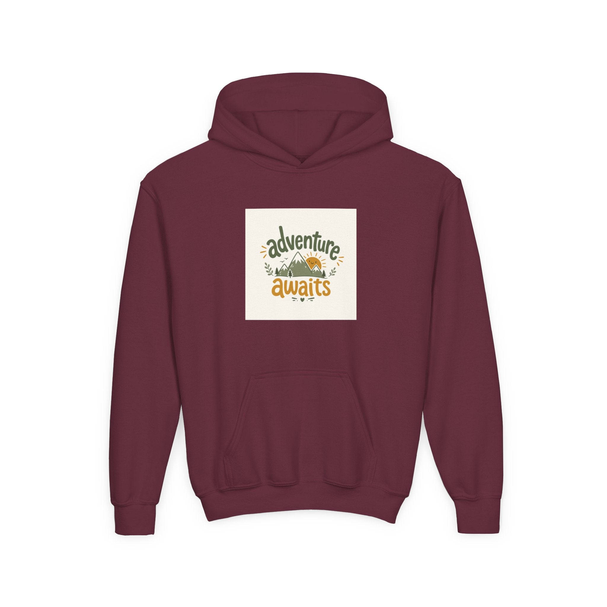 Adventure Awaits soft toddler hoodie from the Nureli collection, view 6