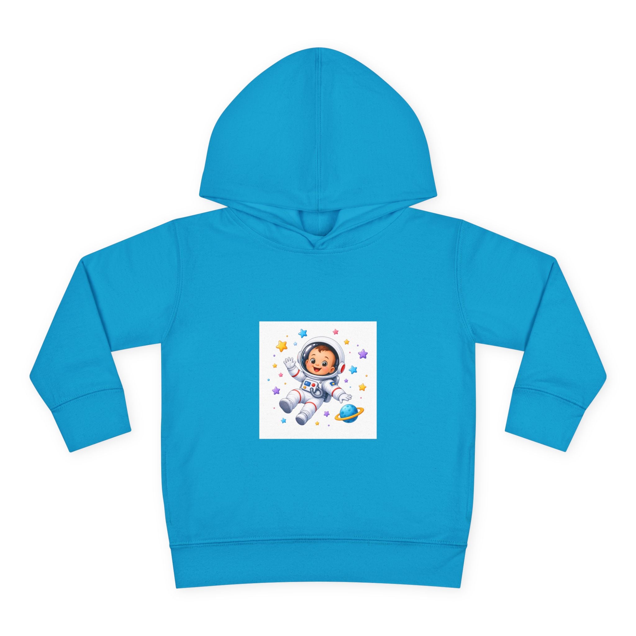 Little Astronaut soft toddler hoodie from the Nureli collection, view 6