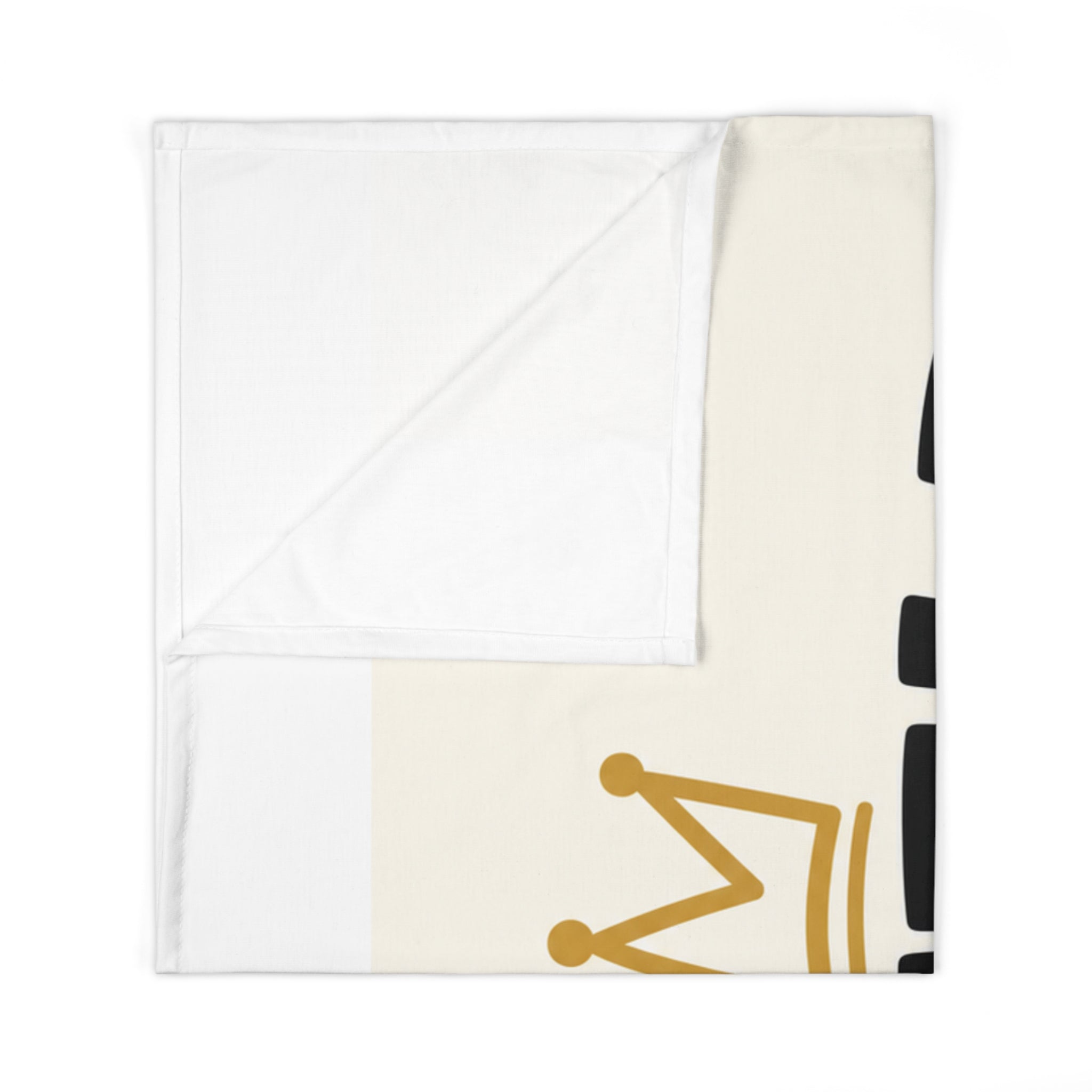 Little Boss Baby Swaddle Blanket from the Nureli collection, view 2