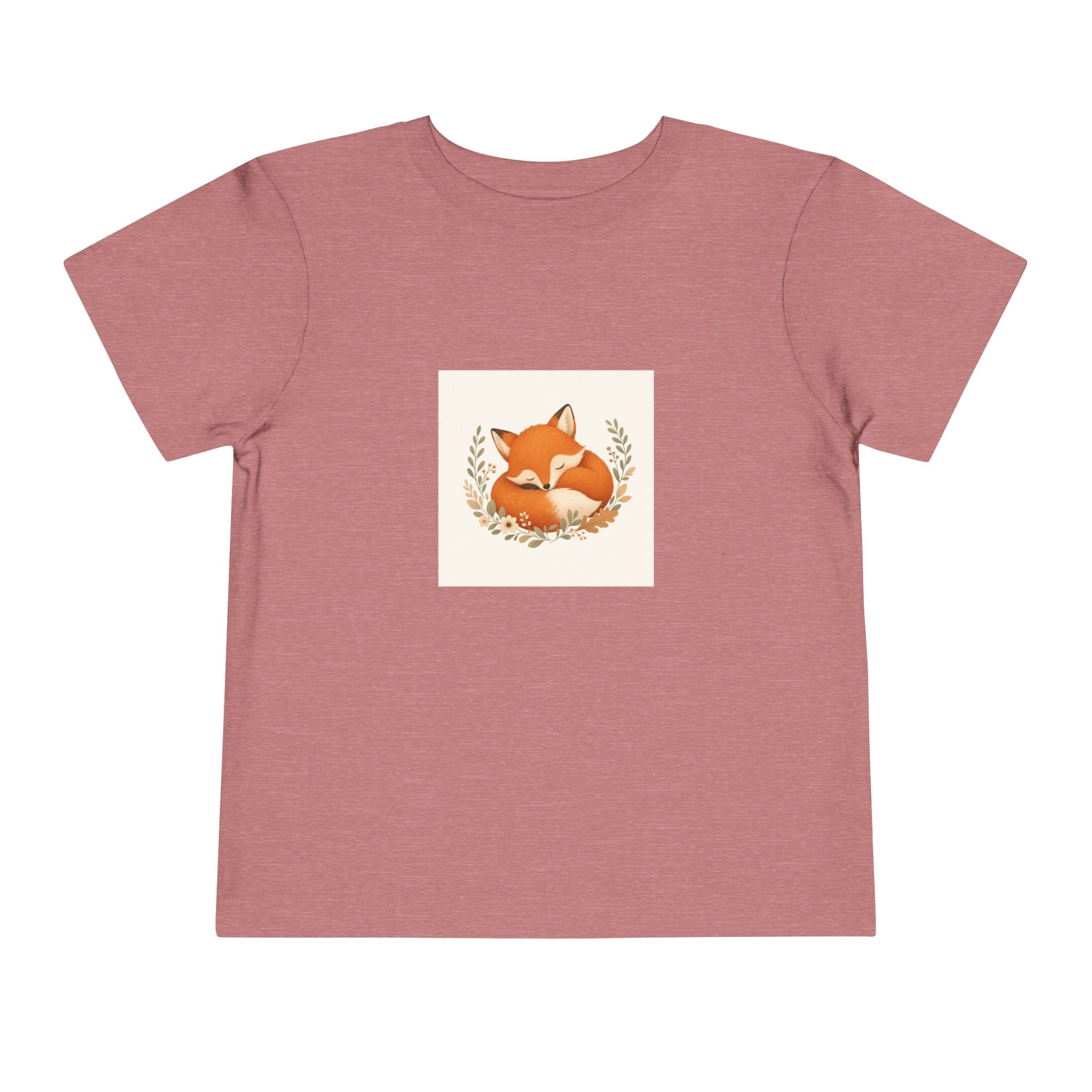 Clever Fox soft toddler tee from the Nureli collection, view 2