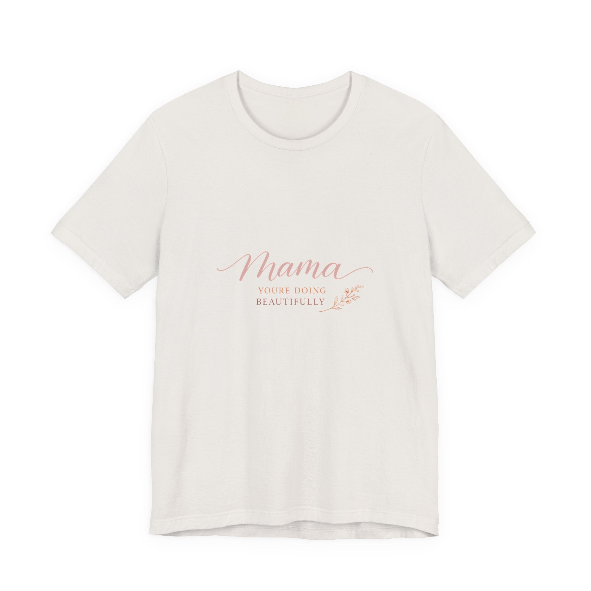 Mama, You're Doing Beautifully soft cotton tee from the Nureli collection, view 5