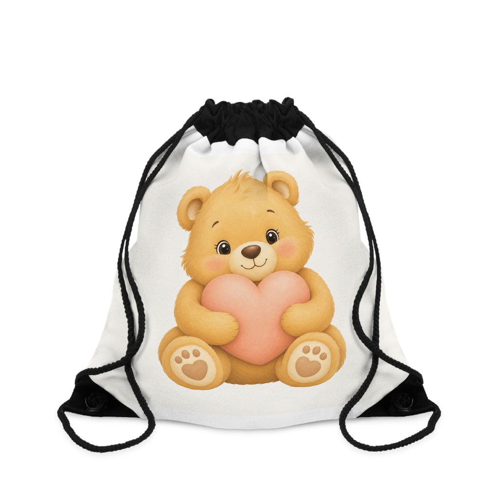 Cozy Bear Kids Drawstring Bag - Nureli Kids