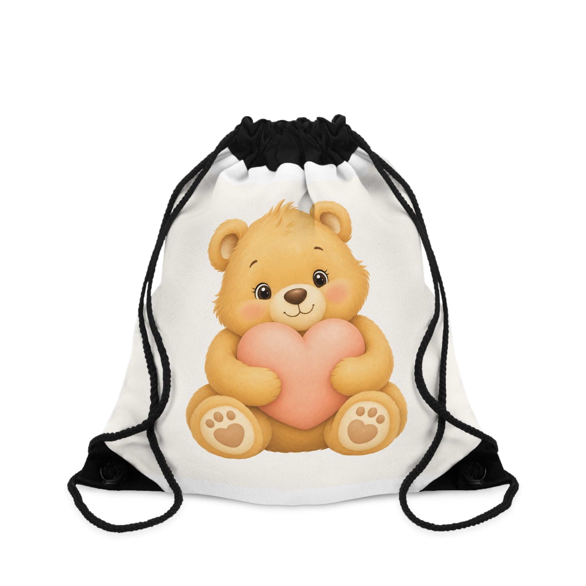 Cozy Bear Kids Drawstring Bag - Nureli Kids
