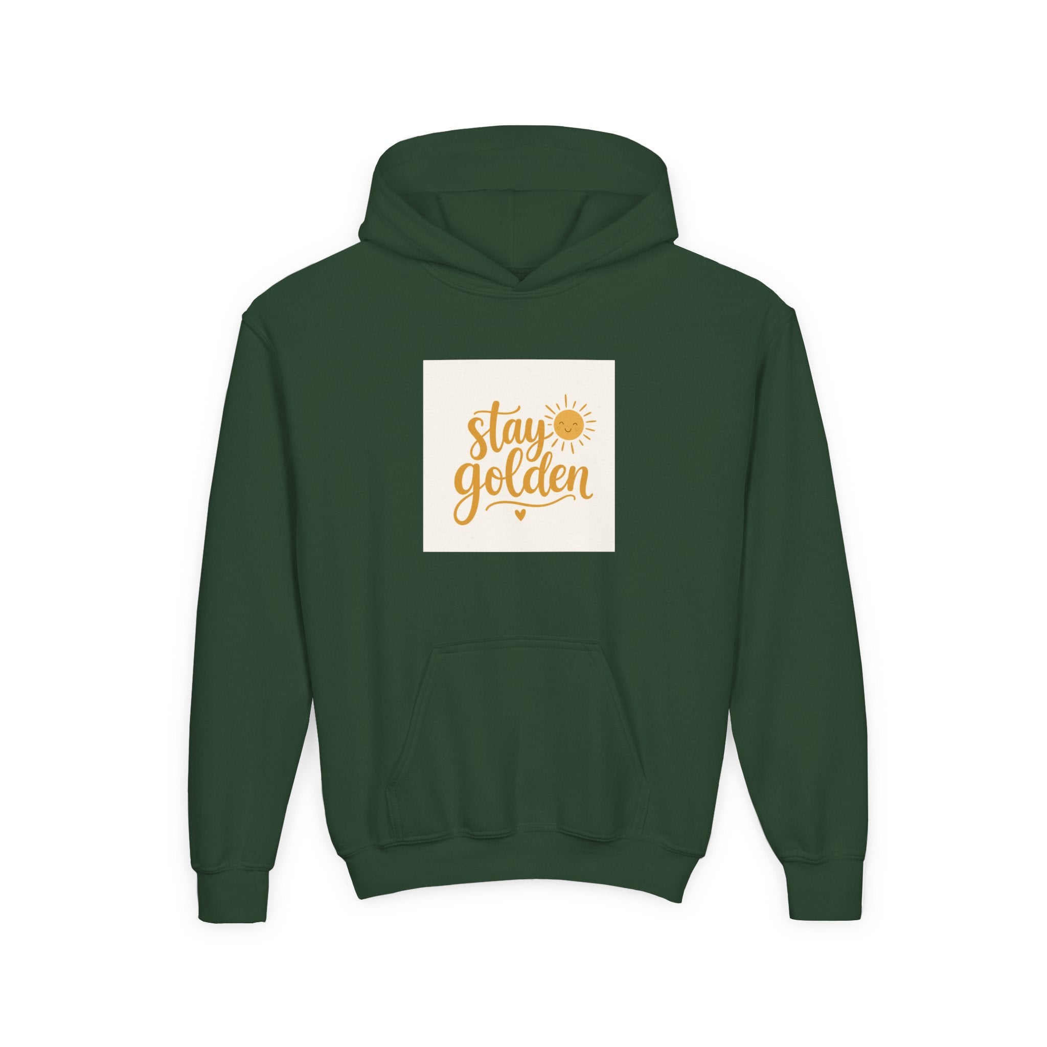 Stay Golden soft toddler hoodie from the Nureli collection, view 7