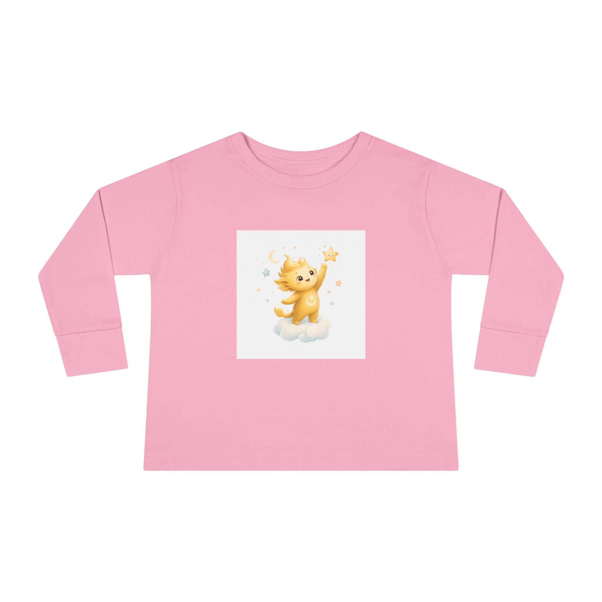 Lumi & Stars kids long-sleeve tee from the Nureli collection, view 7
