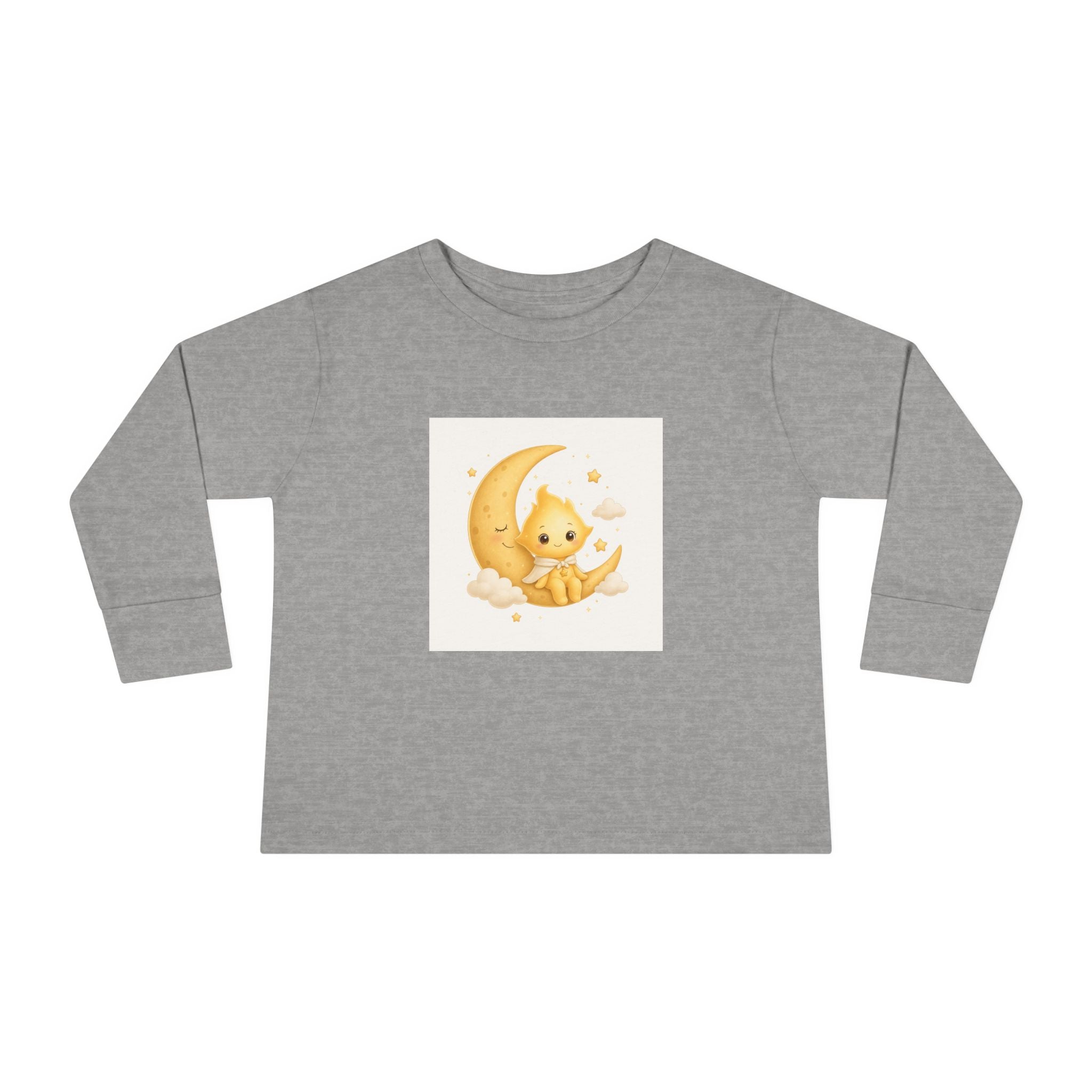 Lumi on the Moon kids long-sleeve tee from the Nureli collection, view 2