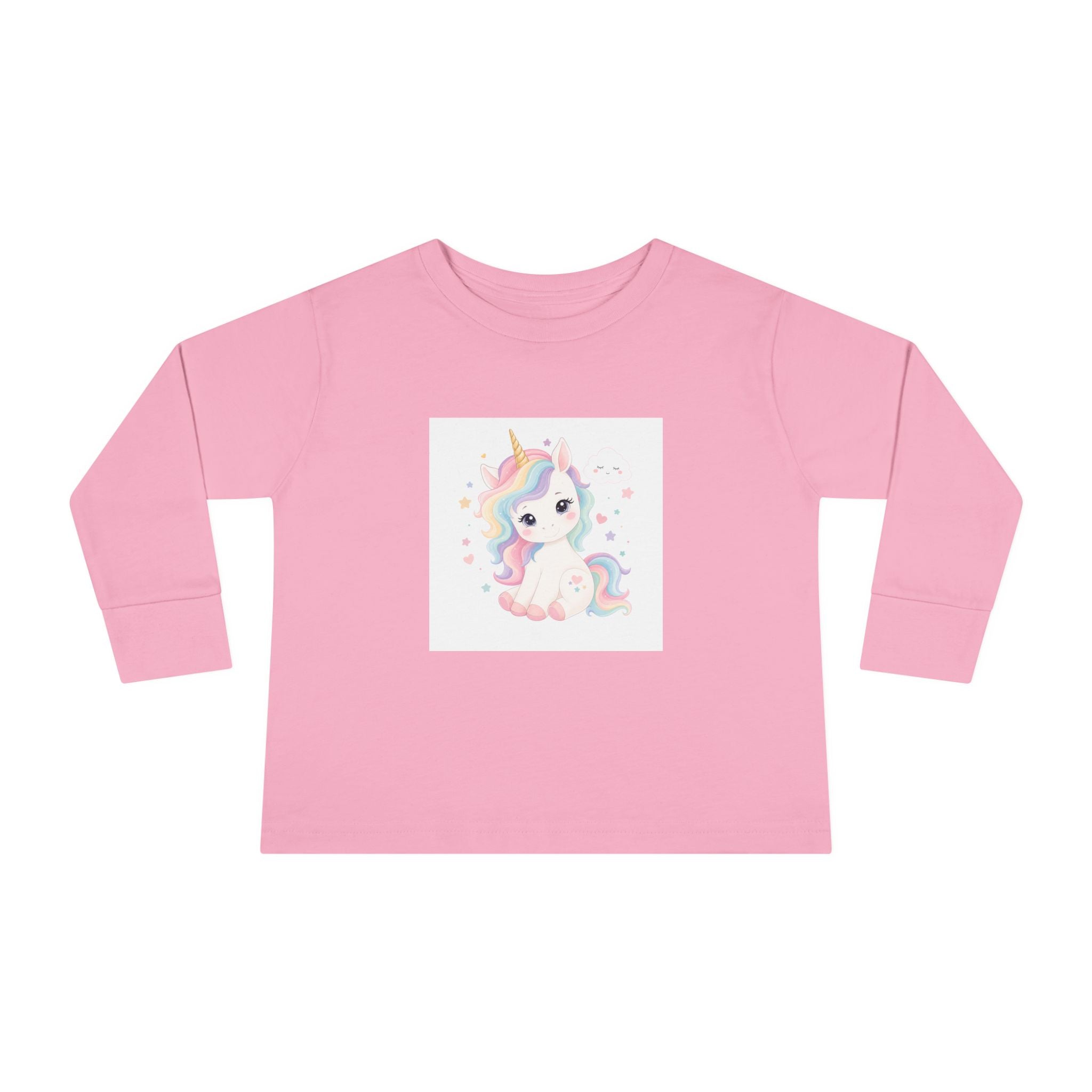 Dreamy Unicorn kids long-sleeve tee from the Nureli collection, view 7