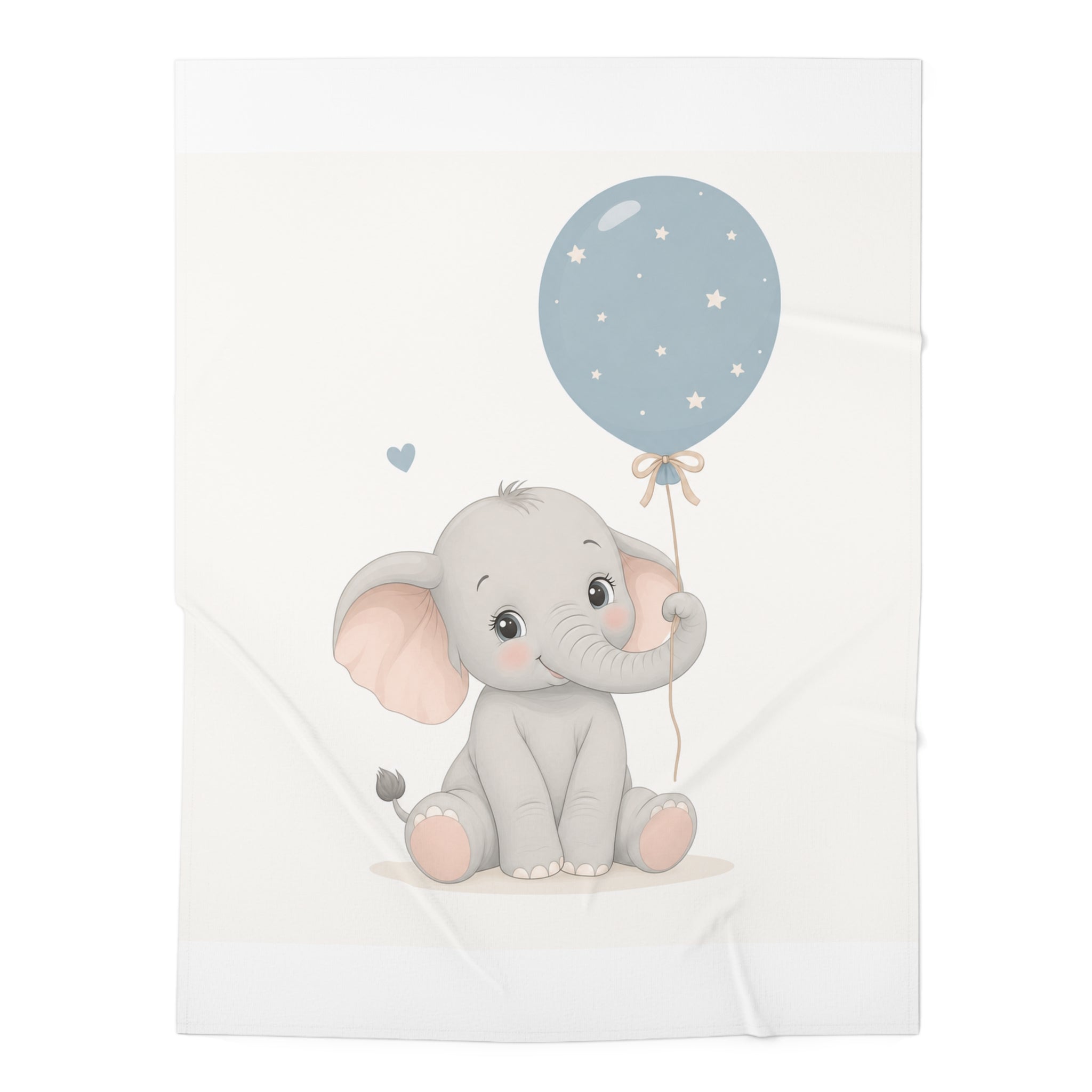 Little Elephant Baby Swaddle Blanket — Nureli Kids
