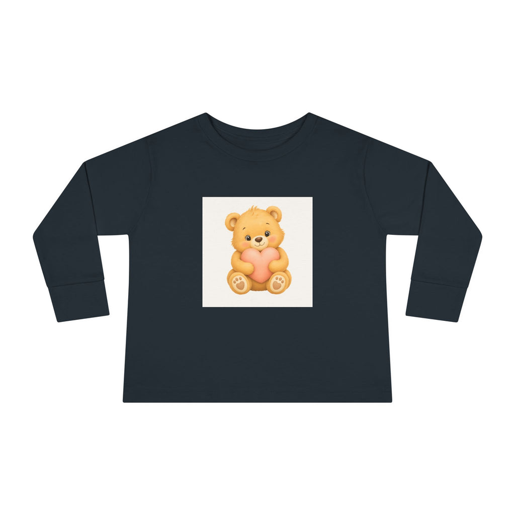 Cozy Bear kids long-sleeve tee from the Nureli collection, view 5