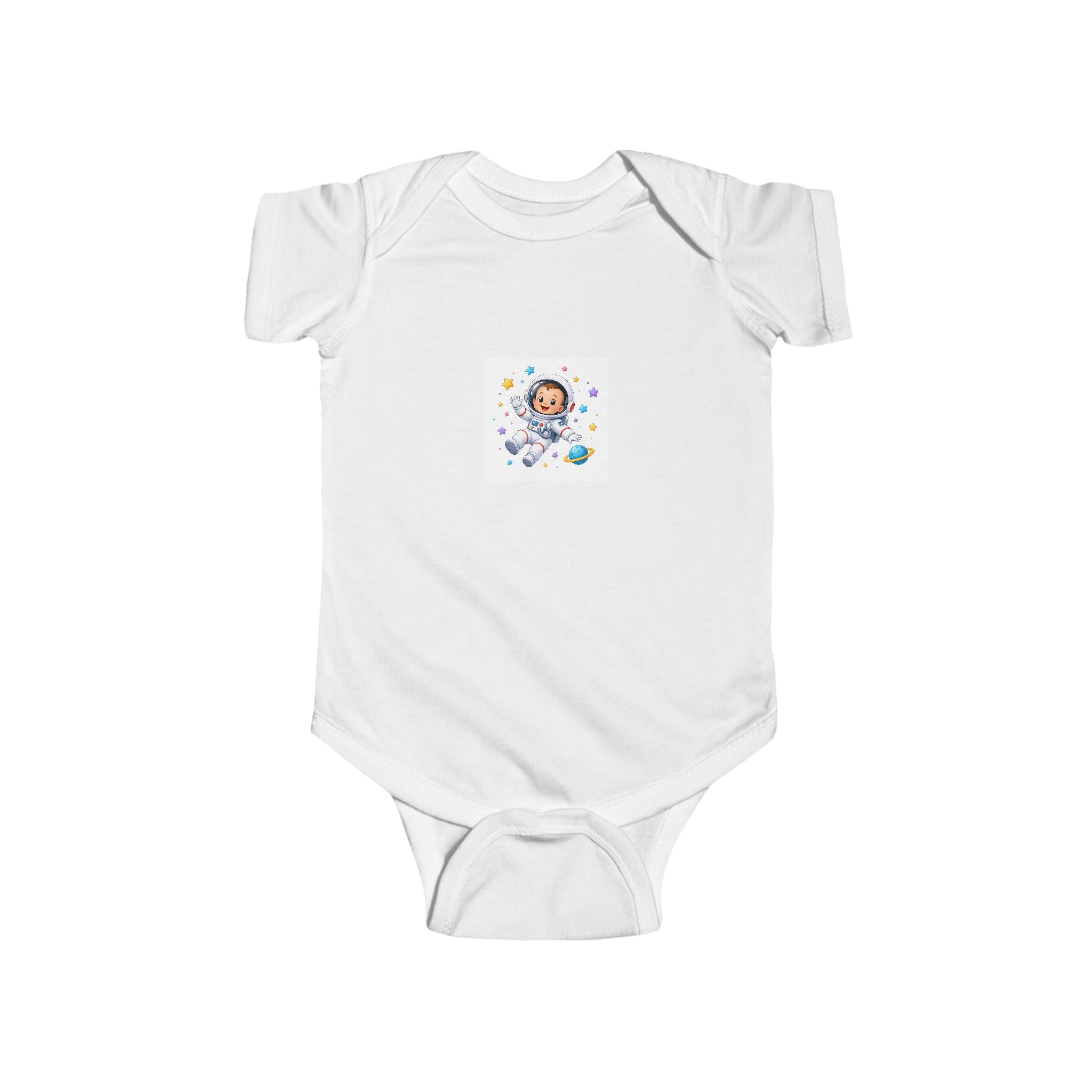 Little Astronaut baby bodysuit onesie for newborns and infants by Nureli Kids