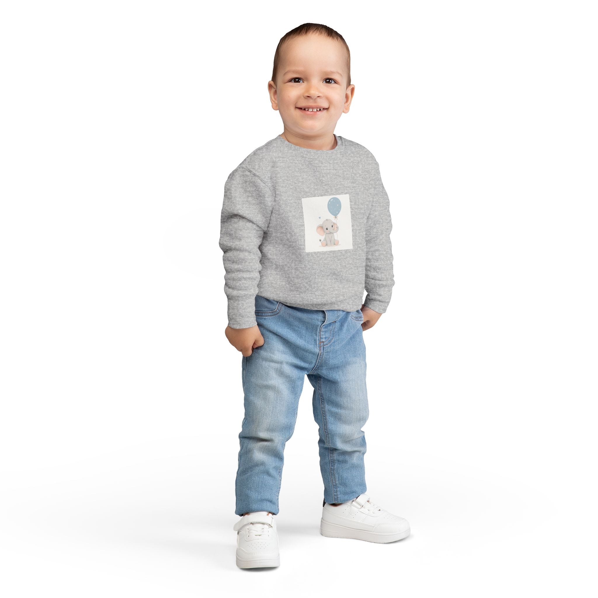Little Elephant Toddler Sweatshirt — Nureli Kids