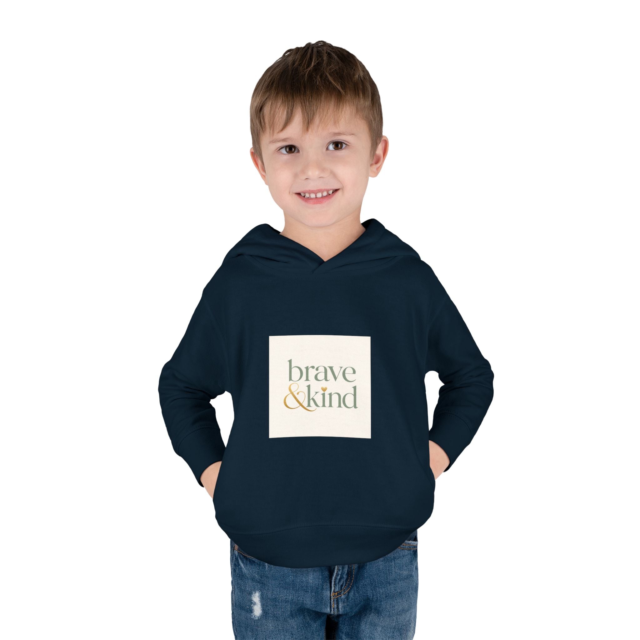 Brave And Kind Toddler Hoodie - Nureli Kids