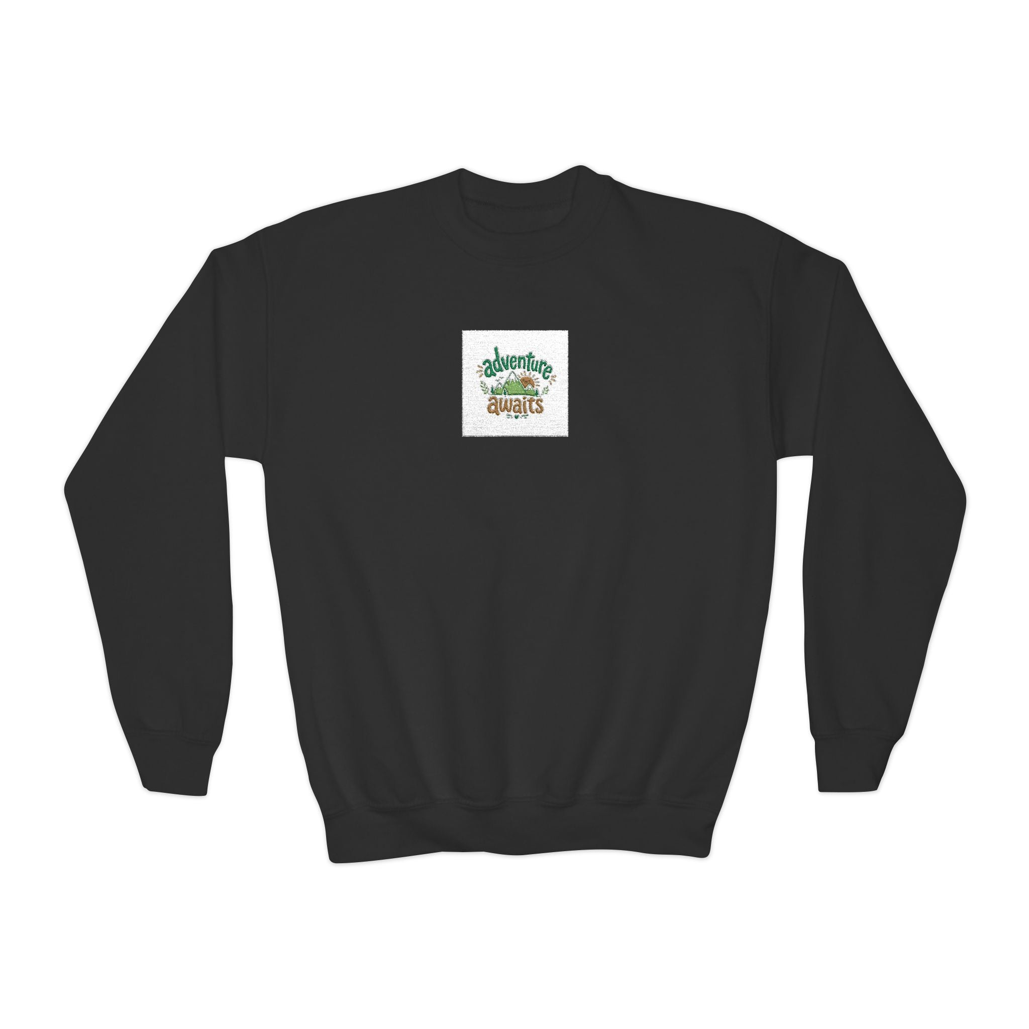 Adventure Awaits kids crew sweatshirt from the Nureli collection, view 2