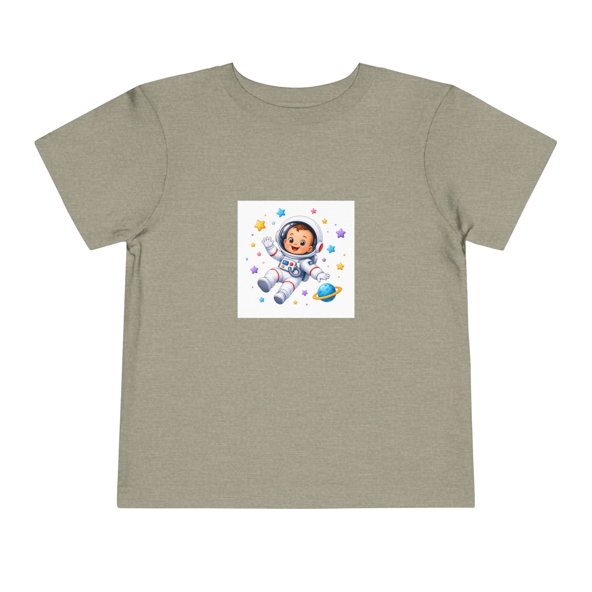 Little Astronaut soft toddler tee from the Nureli collection, view 6