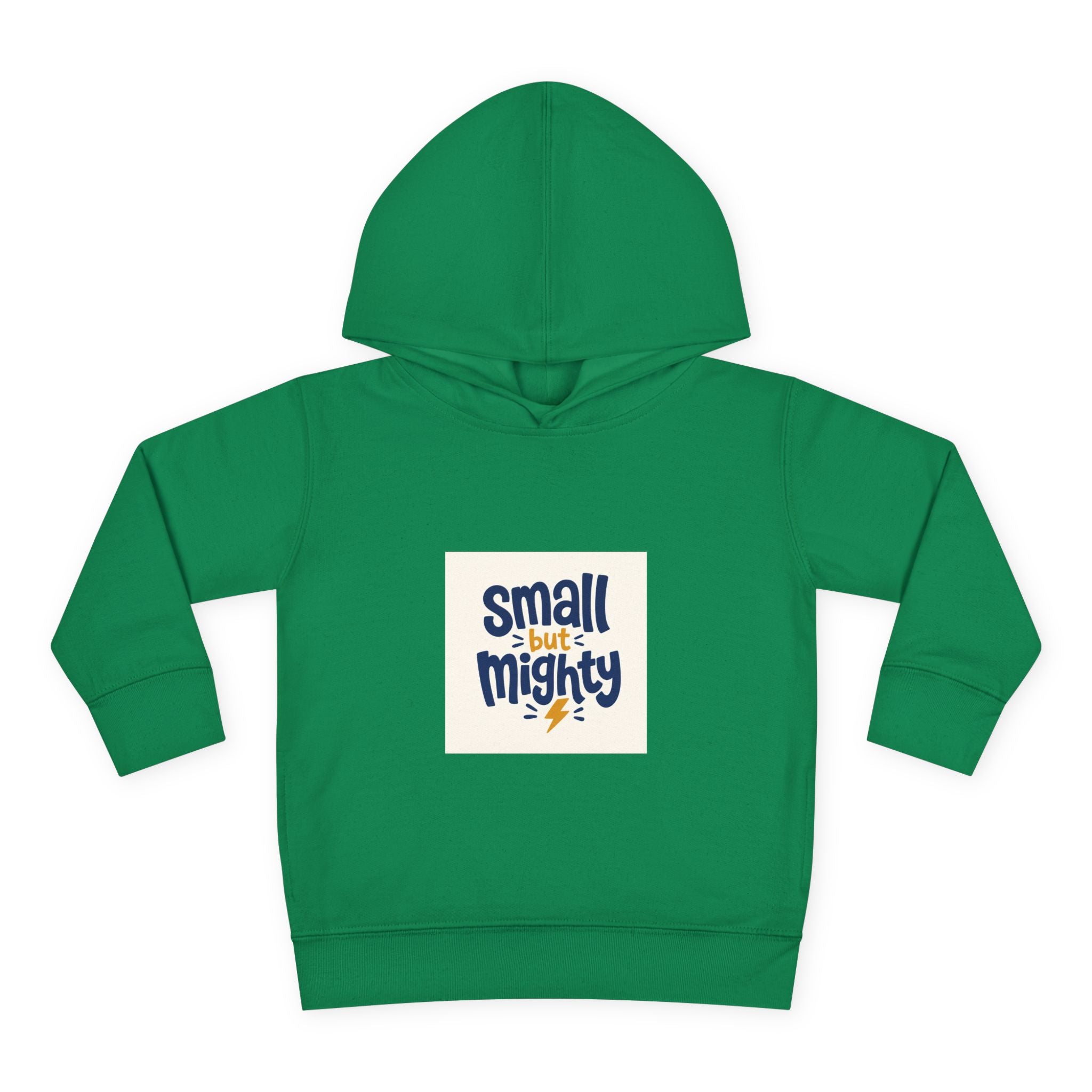 Small But Mighty Toddler Hoodie from the Nureli collection, view 4