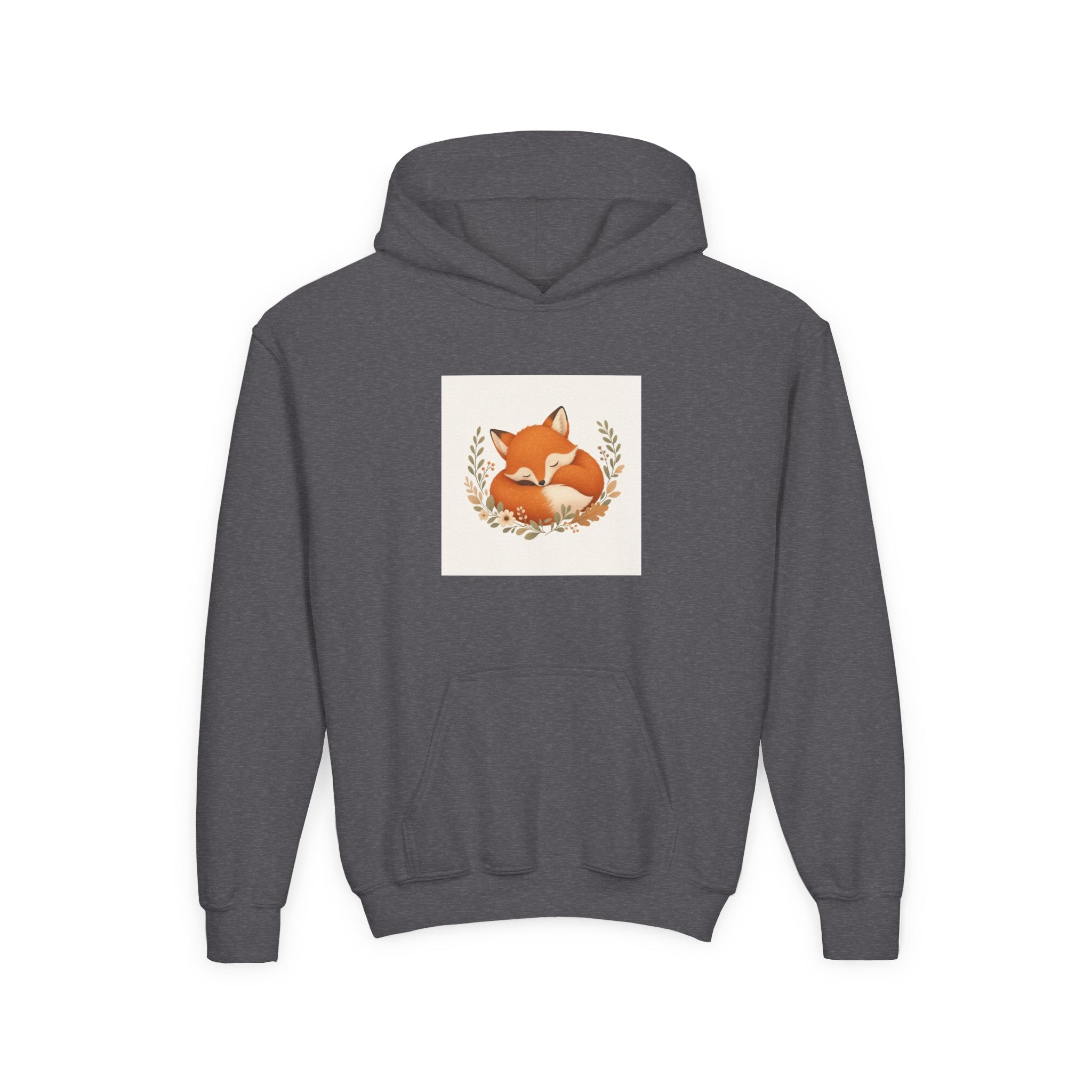 Clever Fox soft toddler hoodie from the Nureli collection, view 9