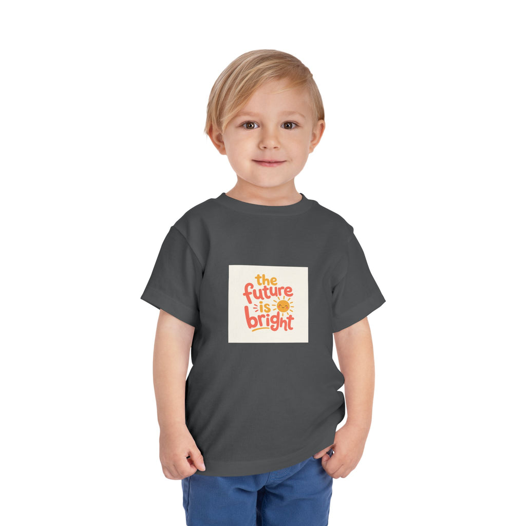 The Future Is Bright Toddler T-Shirt — Nureli Kids