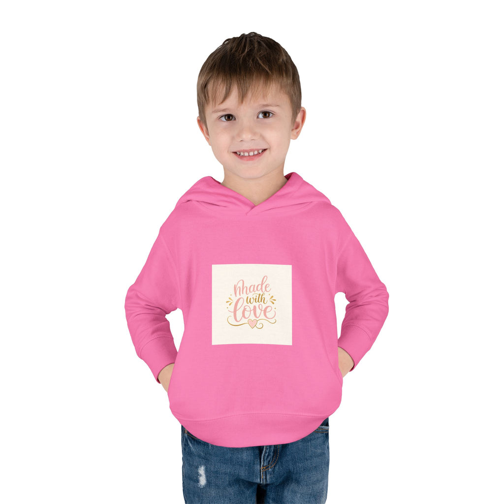 Made With Love Toddler Hoodie - Nureli Kids