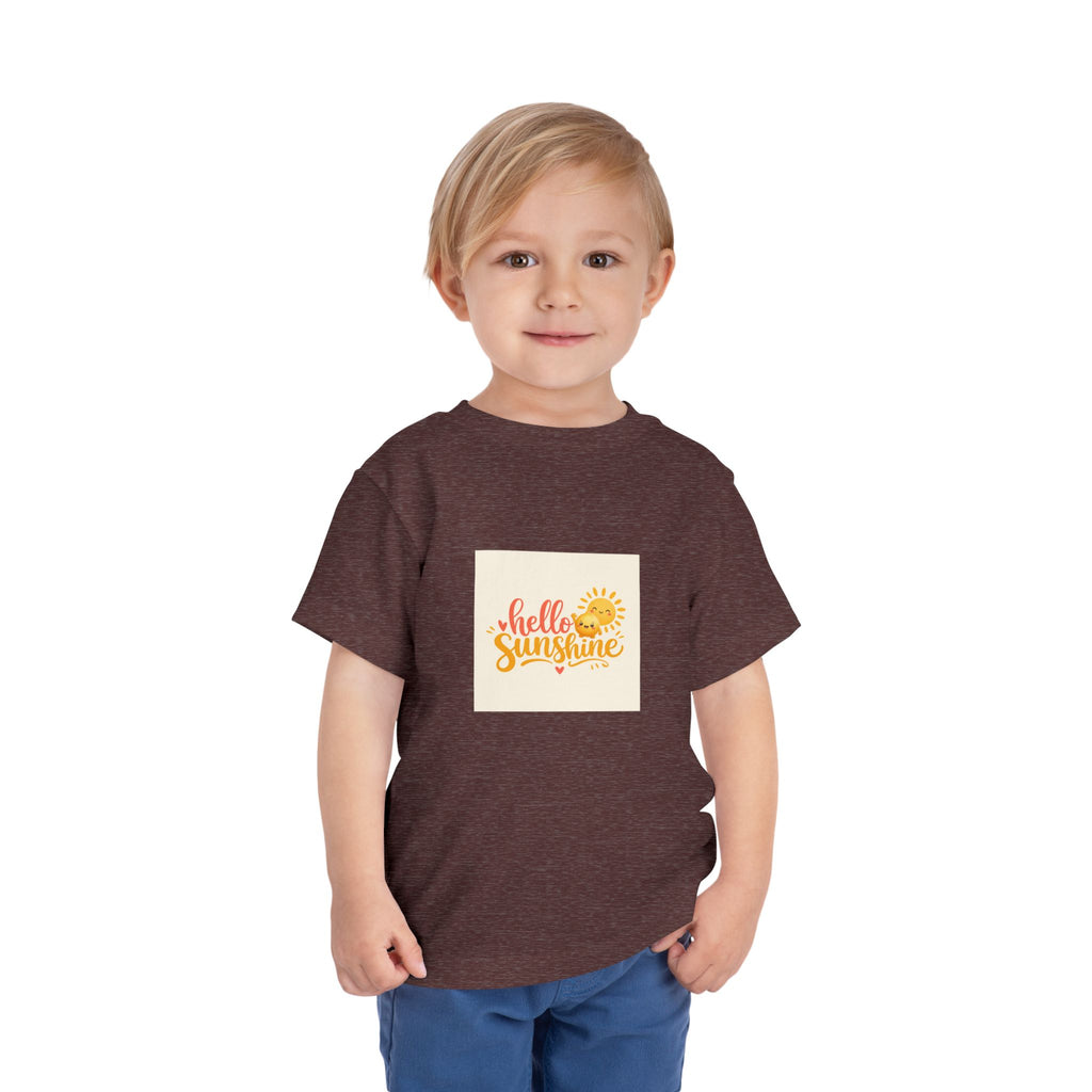 Hello Sunshine Toddler T-Shirt from the Nureli collection, view 71