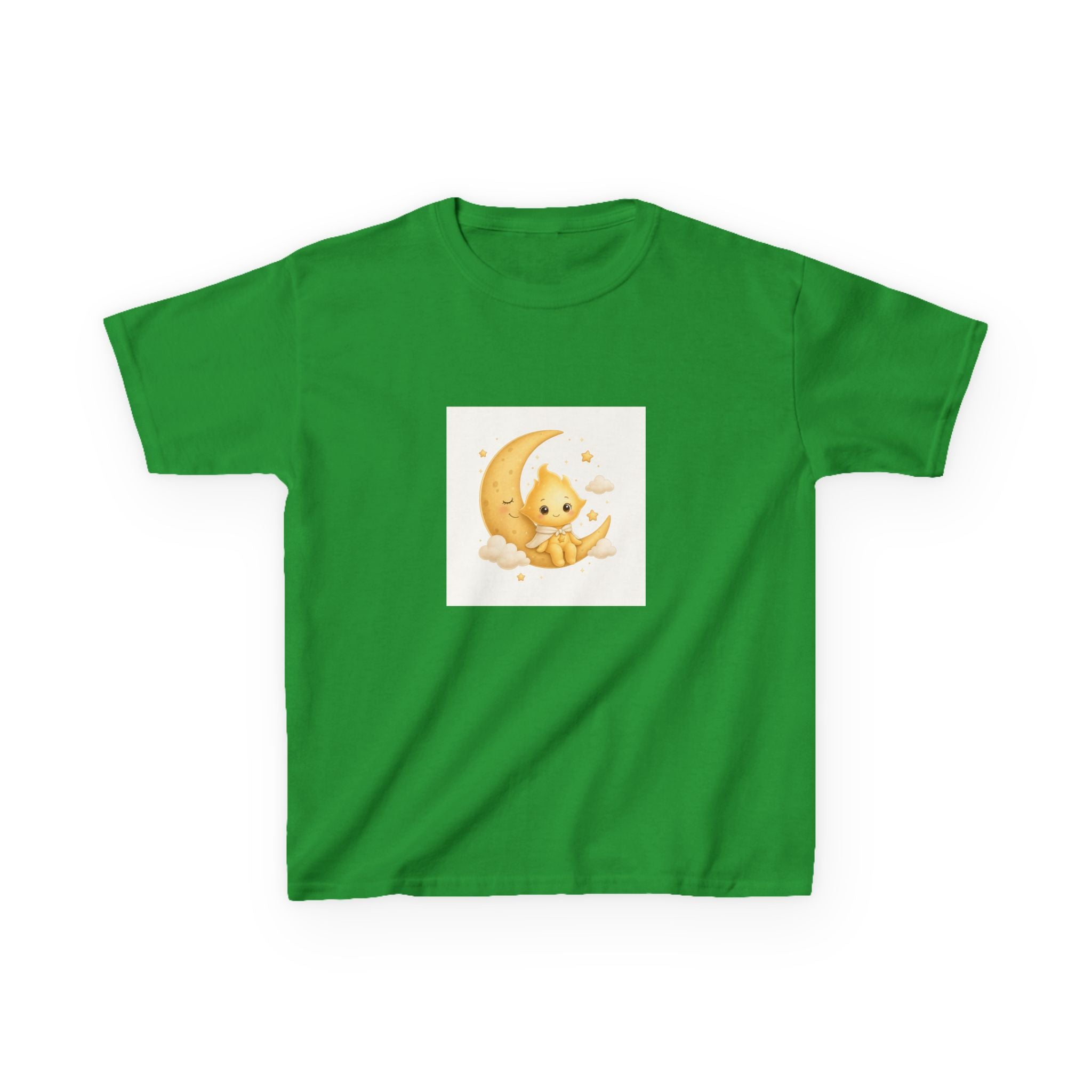 Lumi on the Moon soft kids tee from the Nureli collection, view 7