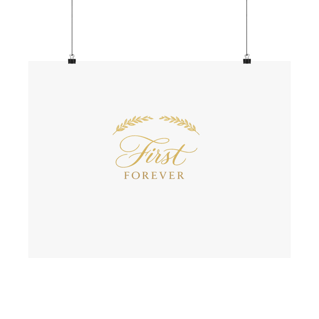 First & Forever Art Print
