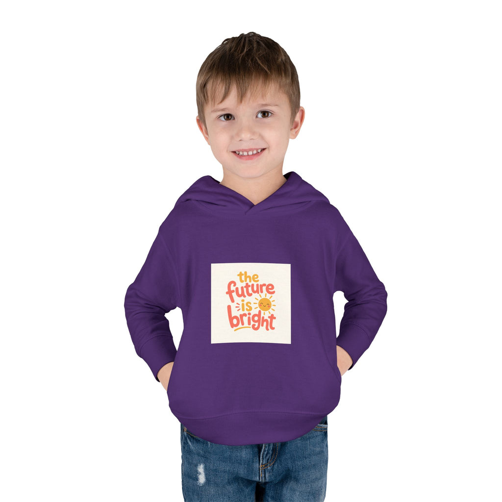 The Future Is Bright Toddler Hoodie — Nureli Kids