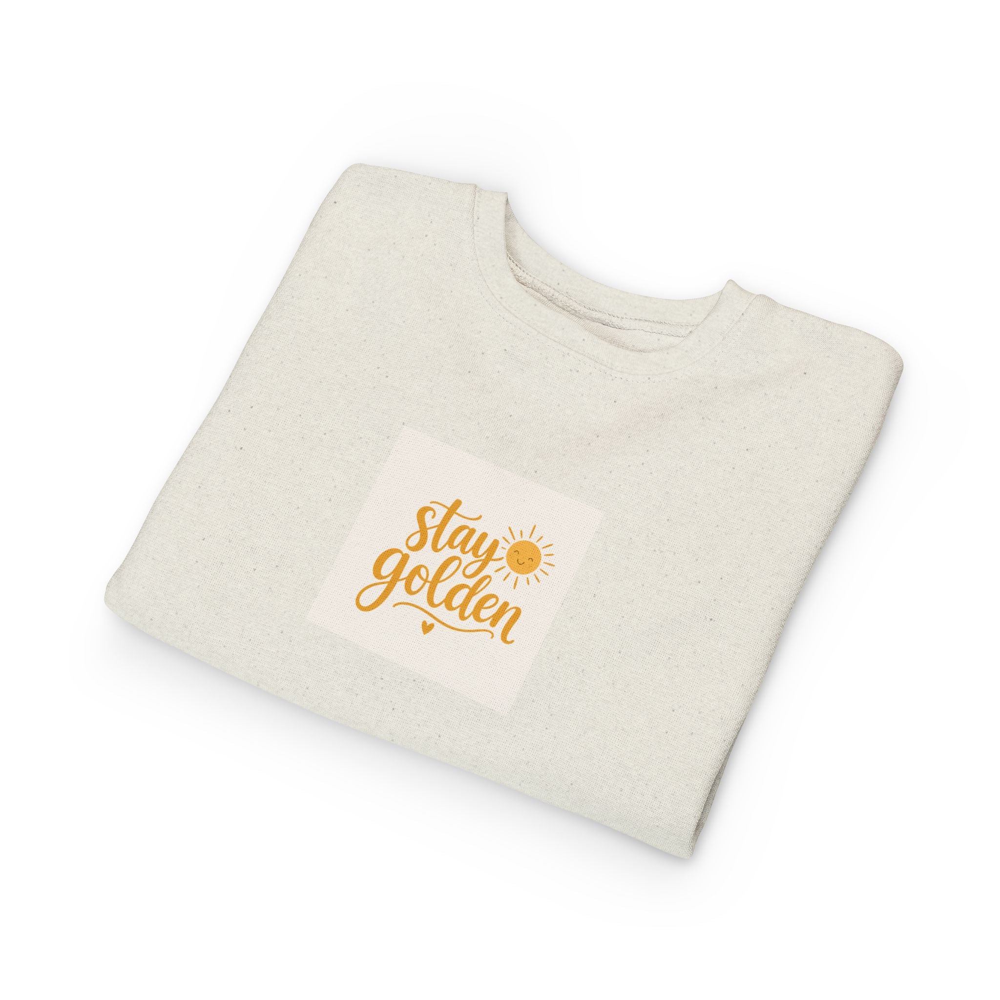 Stay Golden Toddler Sweatshirt - Nureli Kids