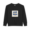 Small But Mighty Toddler Sweatshirt from the Nureli collection, view 5