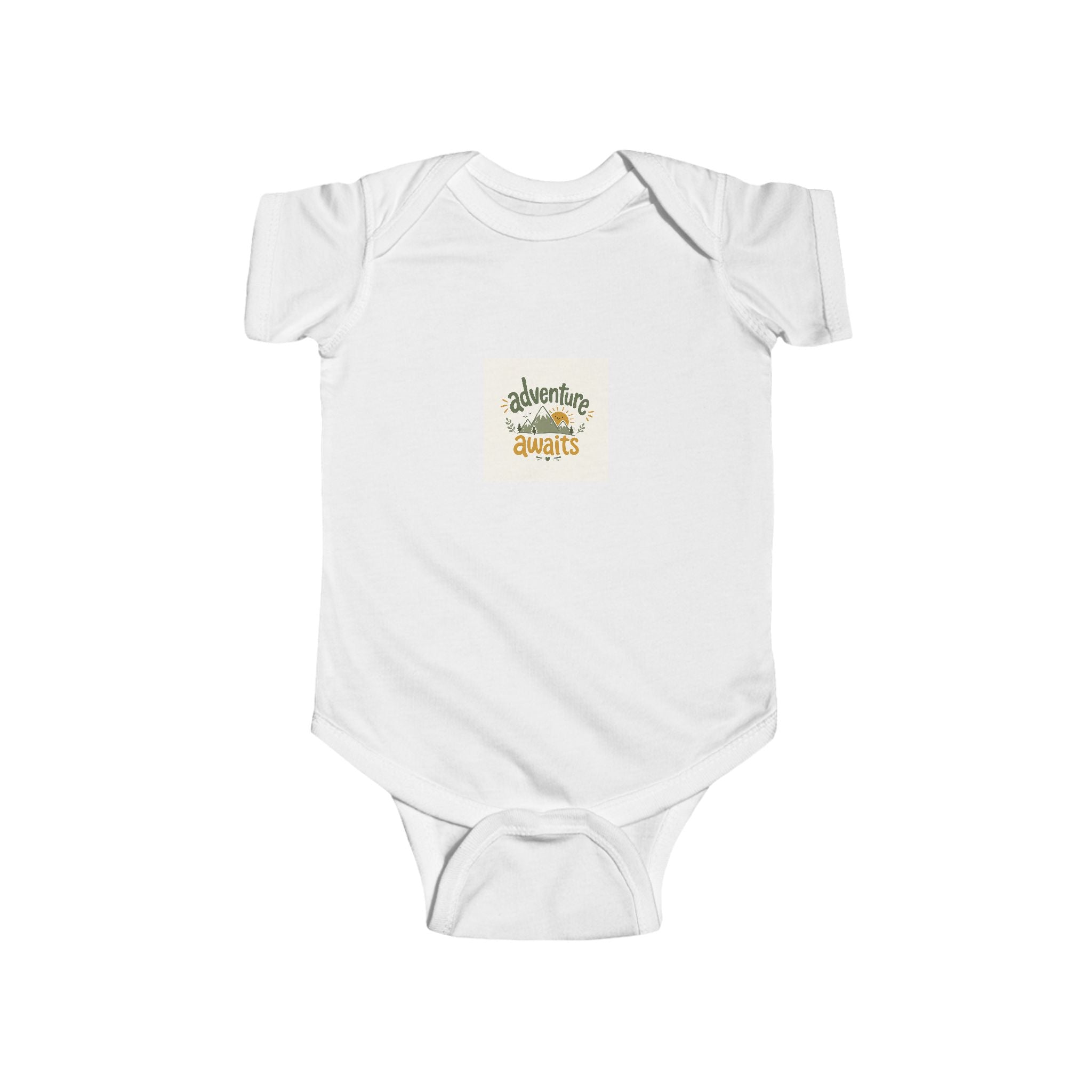 Adventure Awaits baby bodysuit onesie for newborns and infants by Nureli Kids