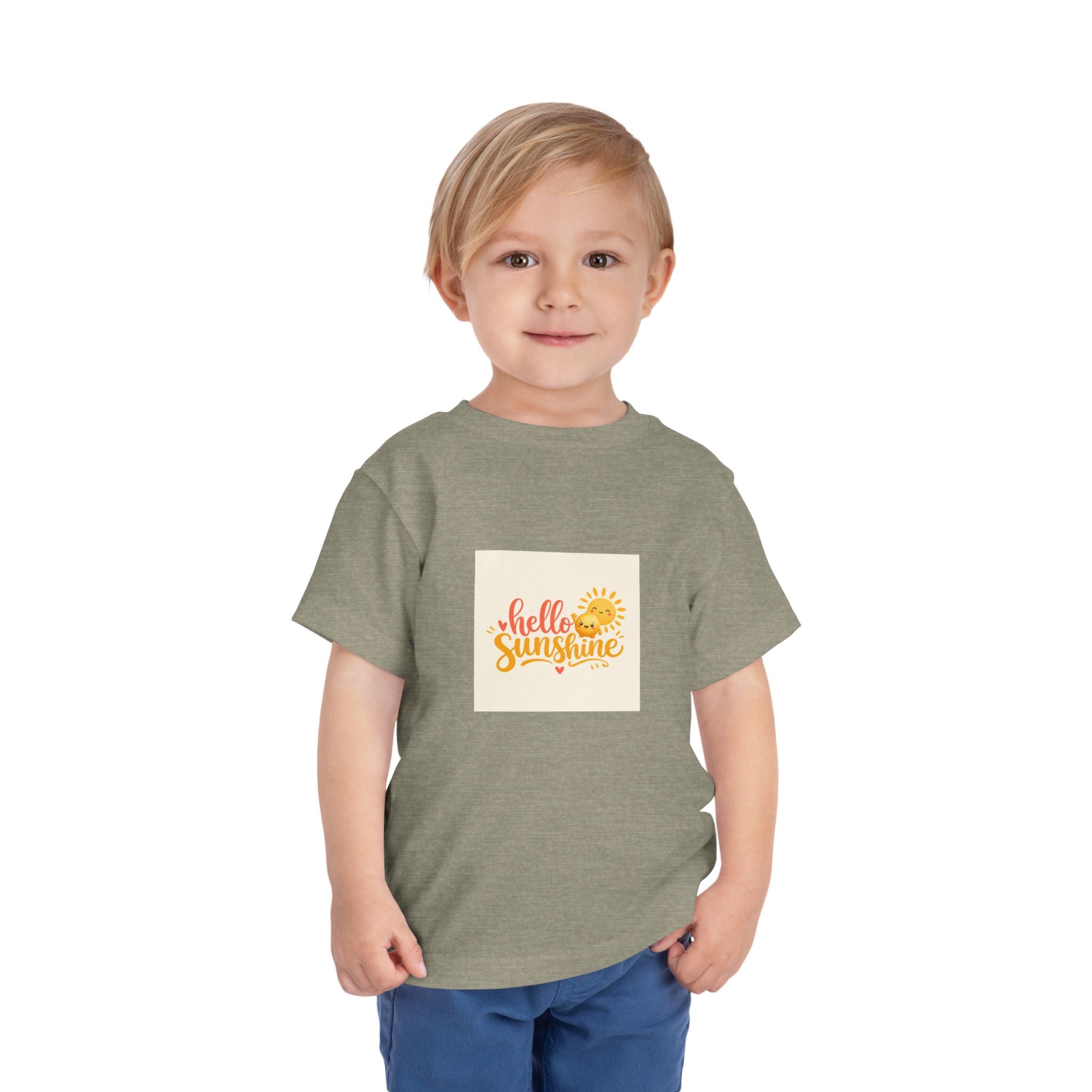Hello Sunshine Toddler T-Shirt from the Nureli collection, view 35