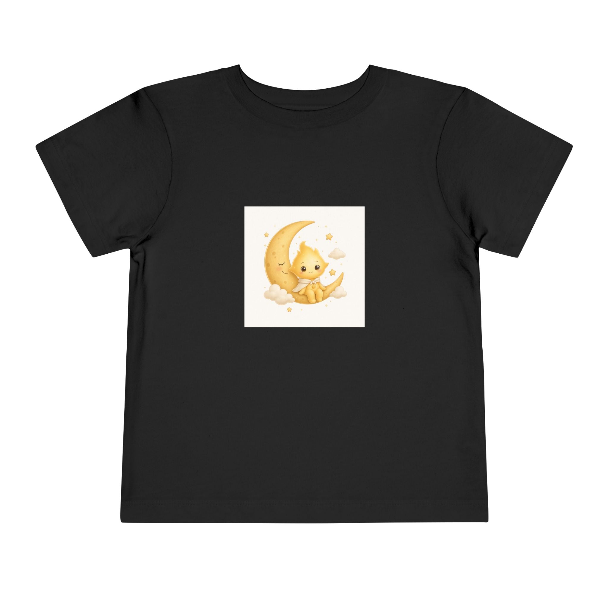 Lumi on the Moon soft toddler tee from the Nureli collection, view 3
