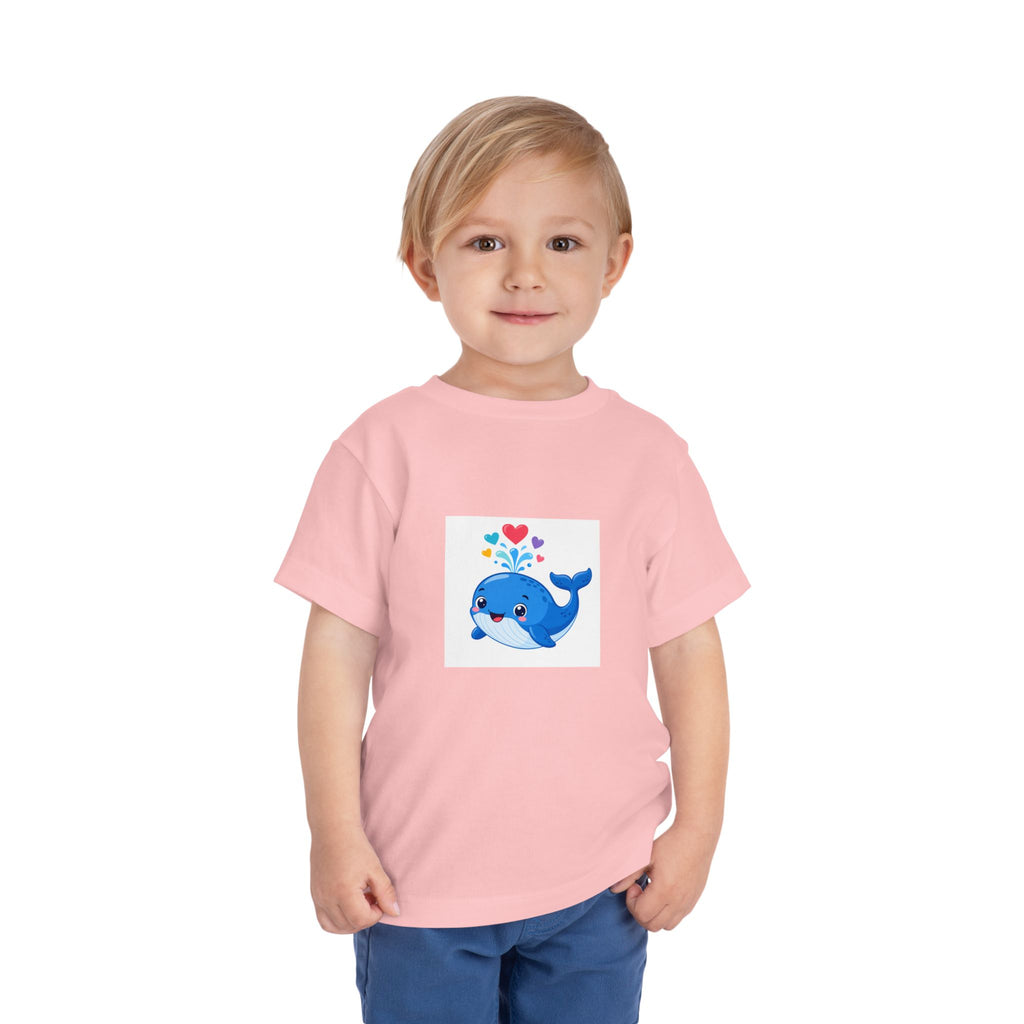 Happy Whale Toddler T-Shirt — Nureli Kids
