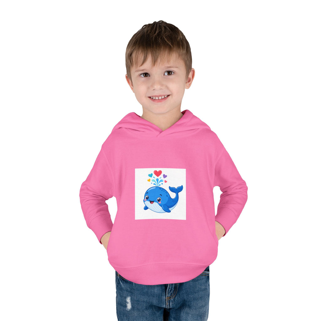 Happy Whale Toddler Hoodie — Nureli Kids