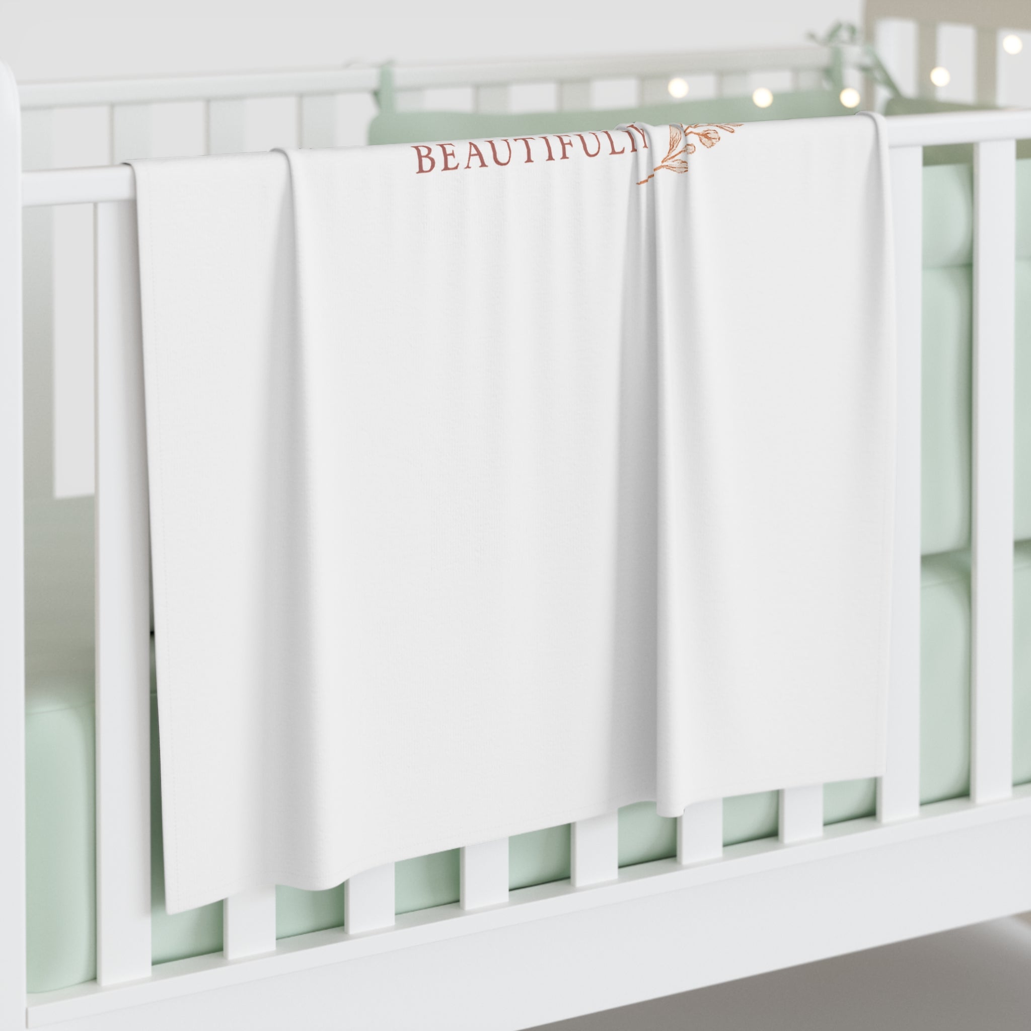 Mama, You're Doing Beautifully Swaddle Blanket