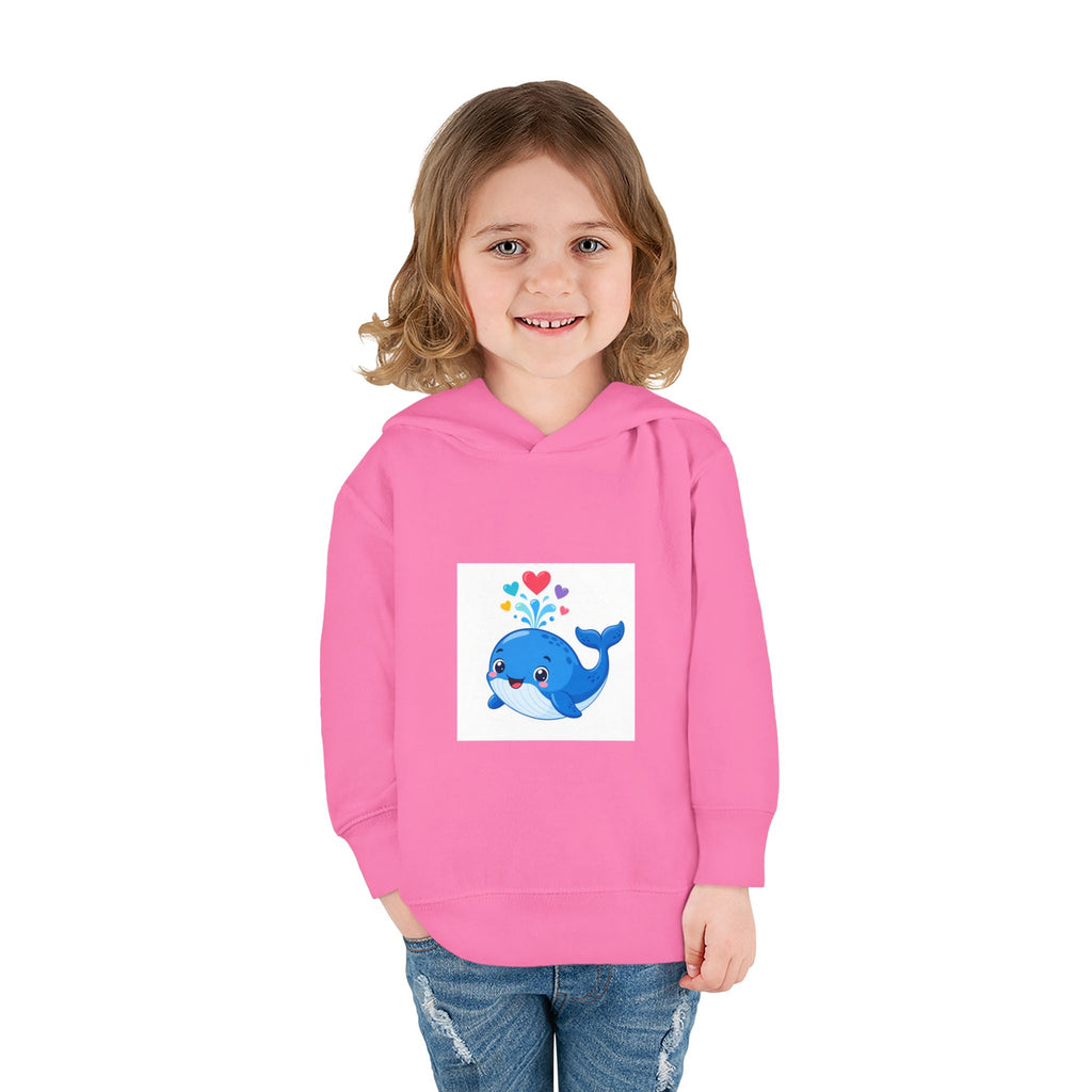 Happy Whale Toddler Hoodie — Nureli Kids