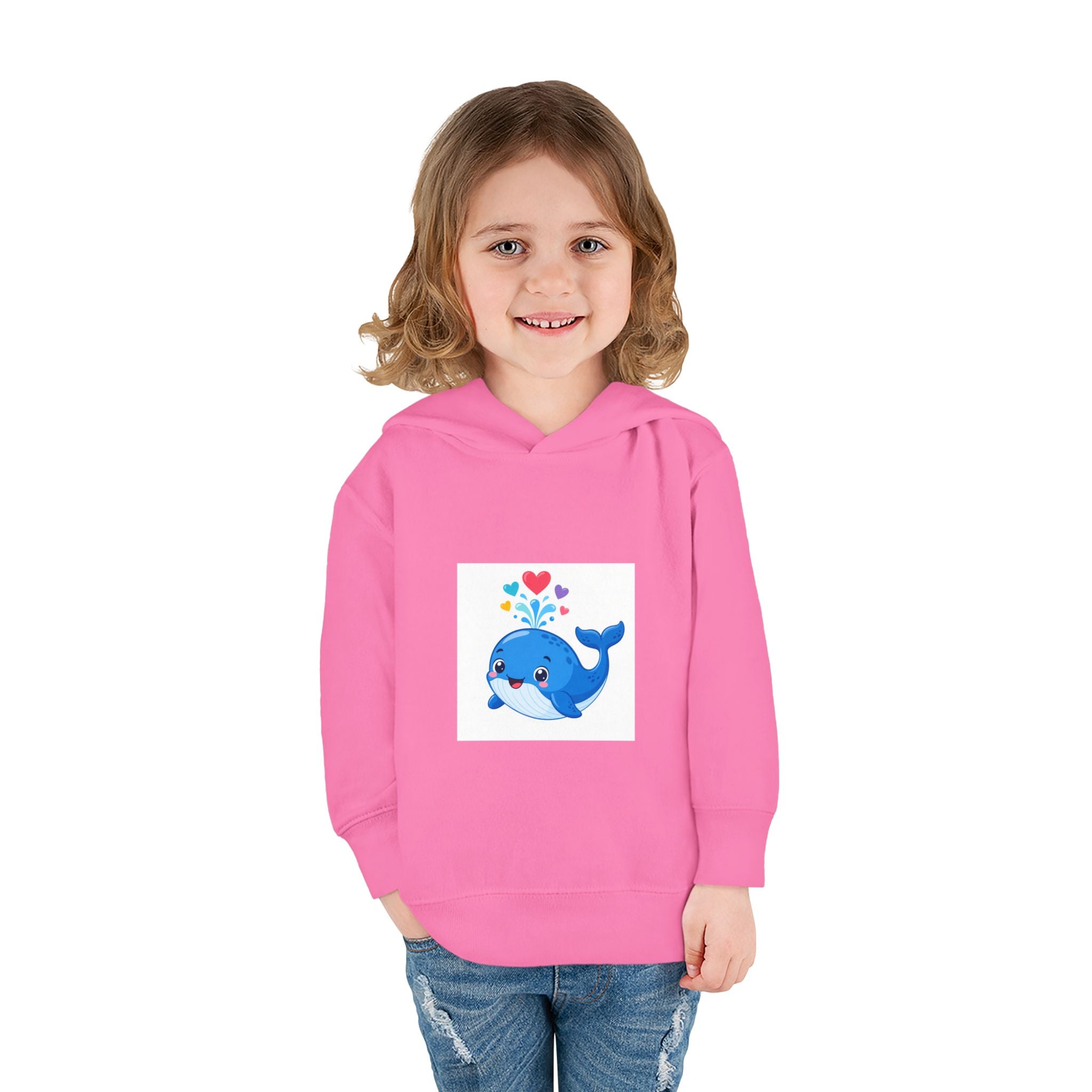 Happy Whale Toddler Hoodie — Nureli Kids