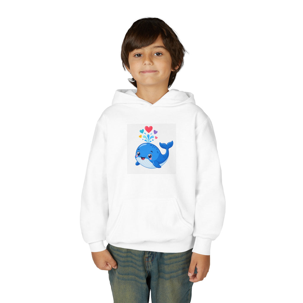 Happy Whale Kids Hoodie — Nureli Kids