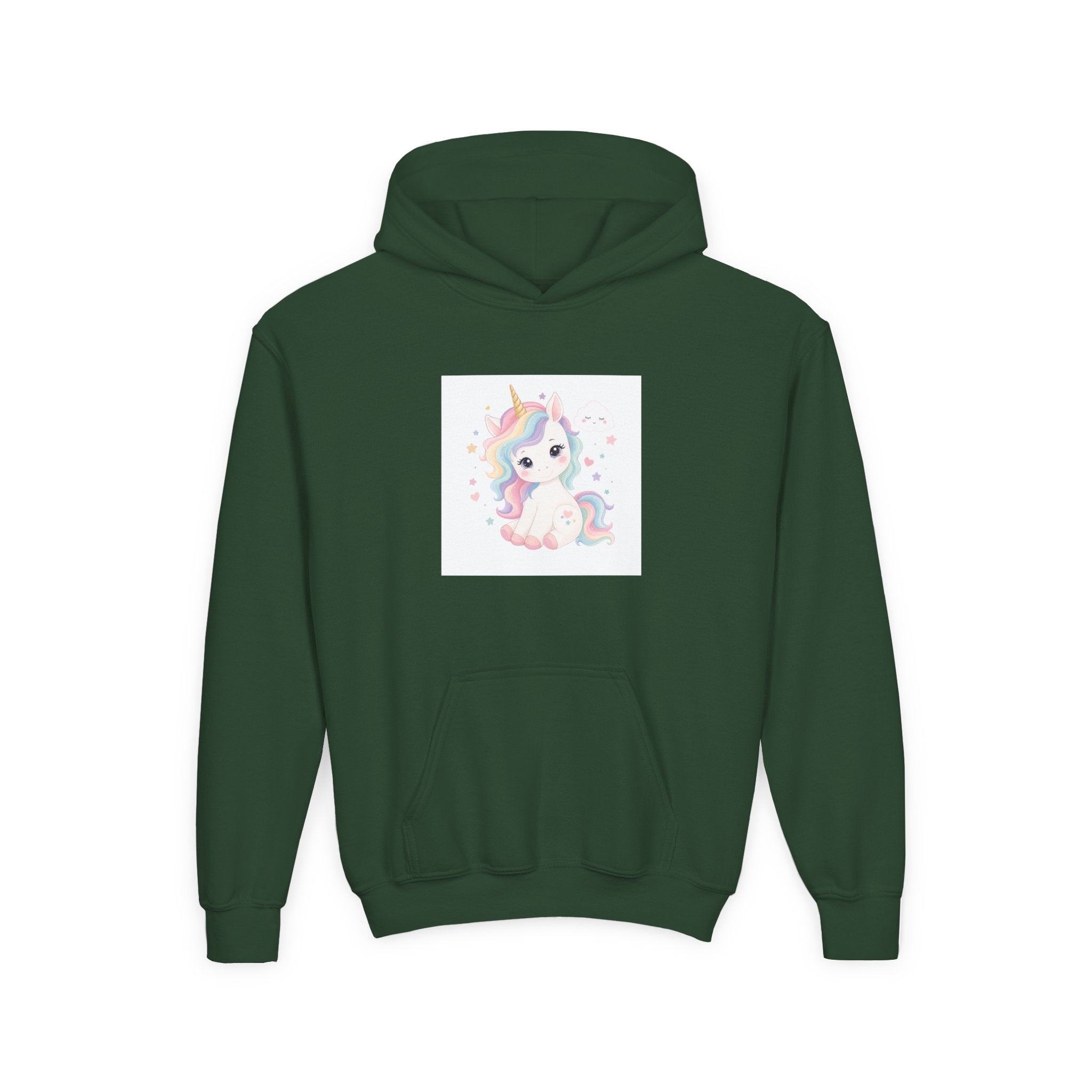 Dreamy Unicorn soft toddler hoodie from the Nureli collection, view 7