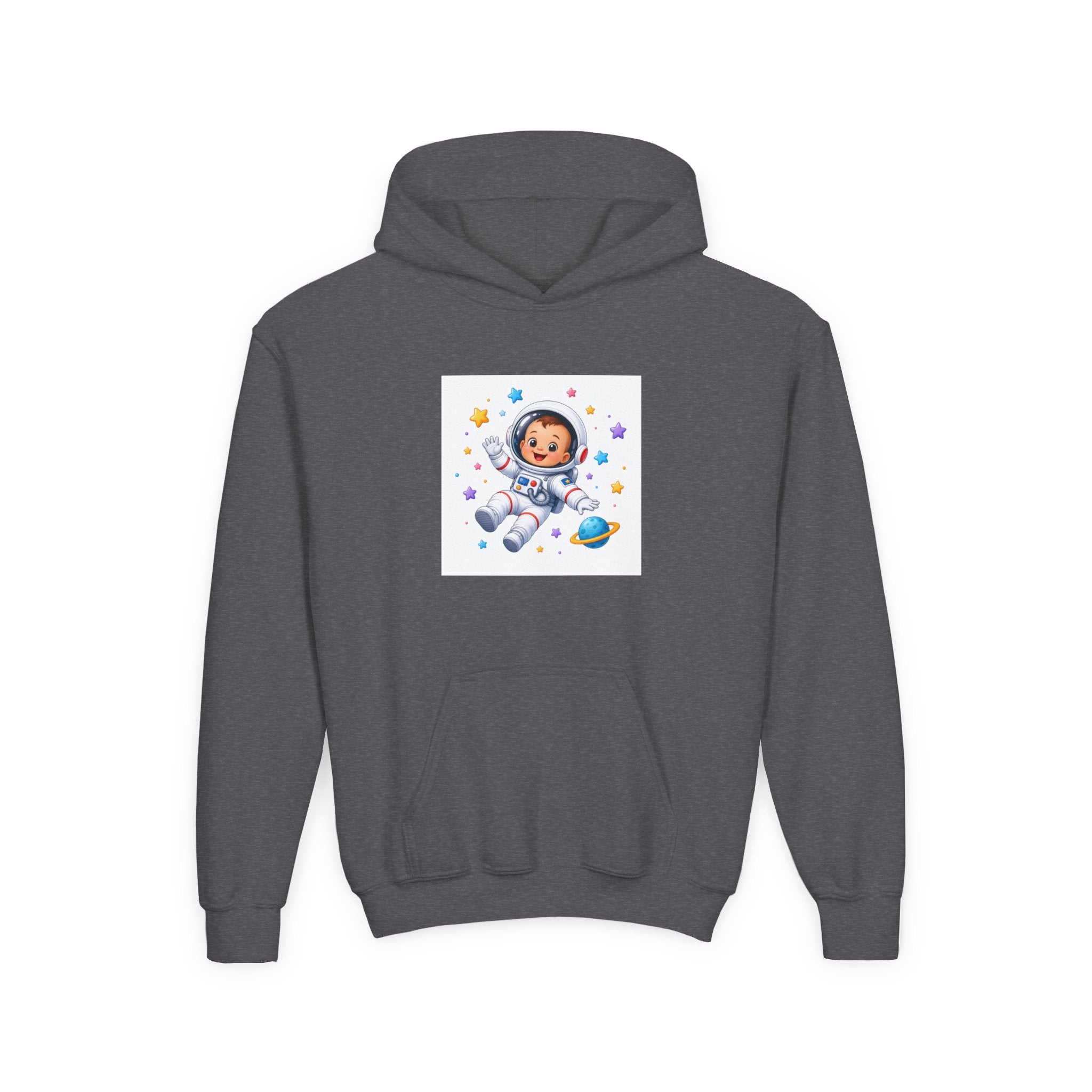 Little Astronaut soft toddler hoodie from the Nureli collection, view 9