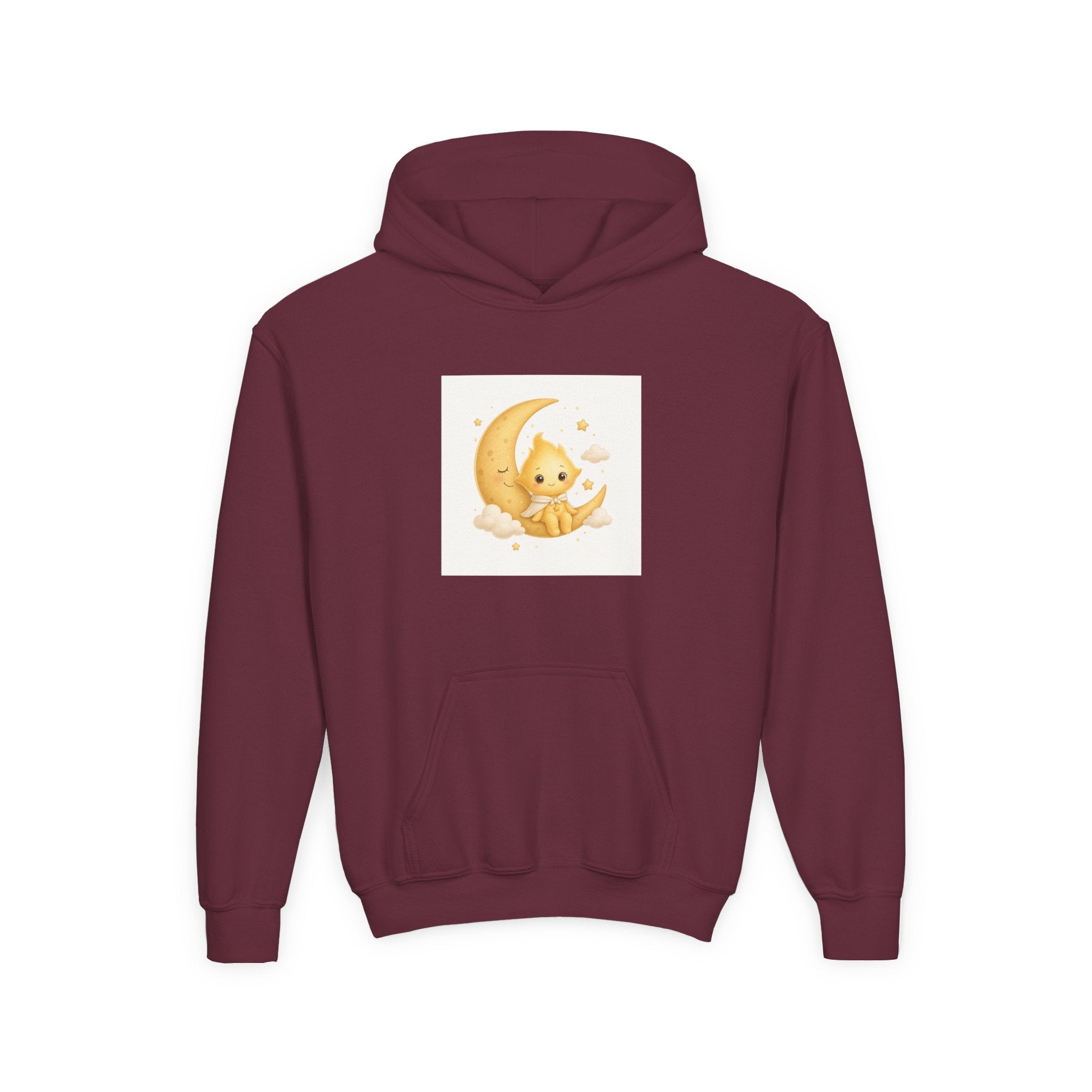 Lumi on the Moon soft toddler hoodie from the Nureli collection, view 6