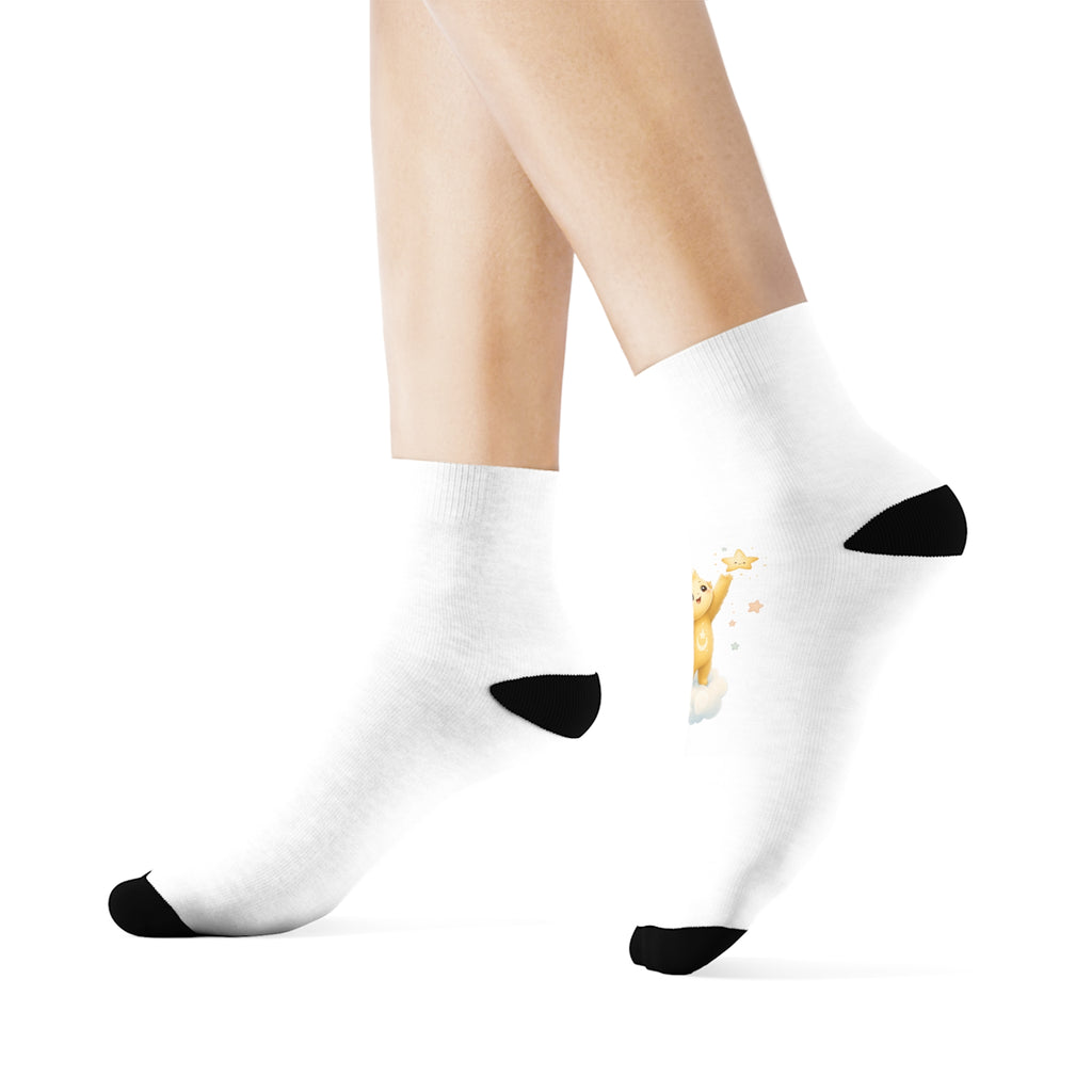 Lumi & Stars Kids Crew Socks — Nureli Kids