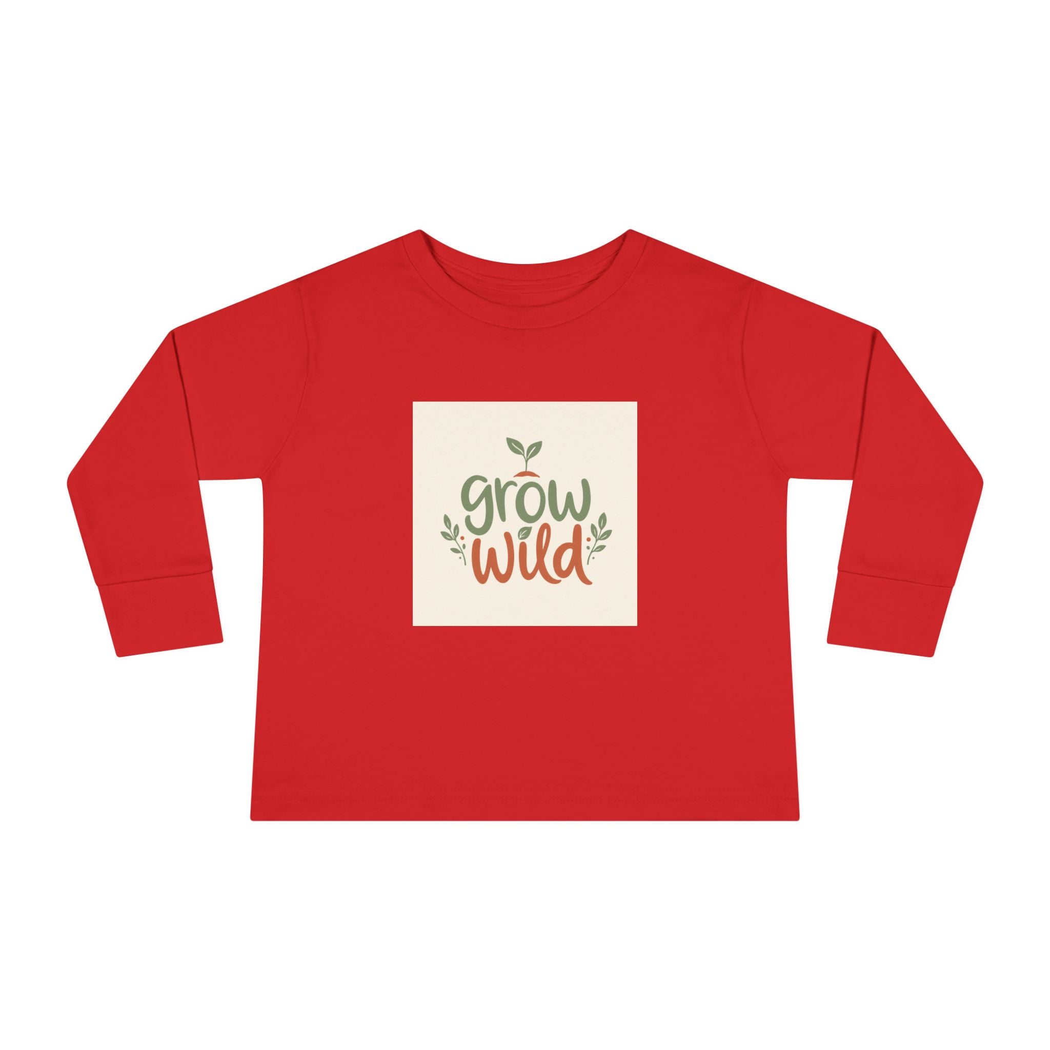 Grow Wild kids long-sleeve tee from the Nureli collection, view 8