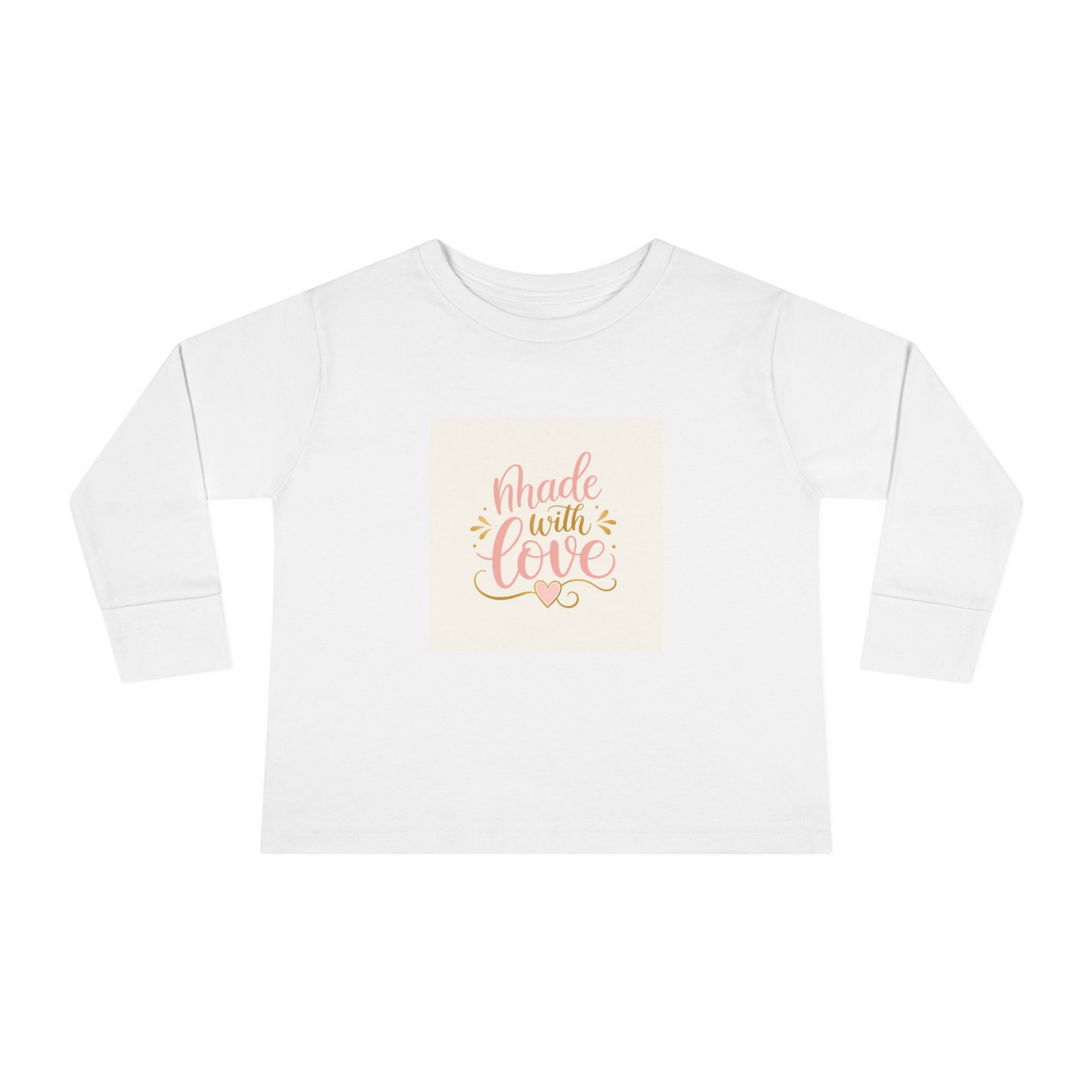 Made With Love toddler long-sleeve t-shirt for kids by Nureli Kids