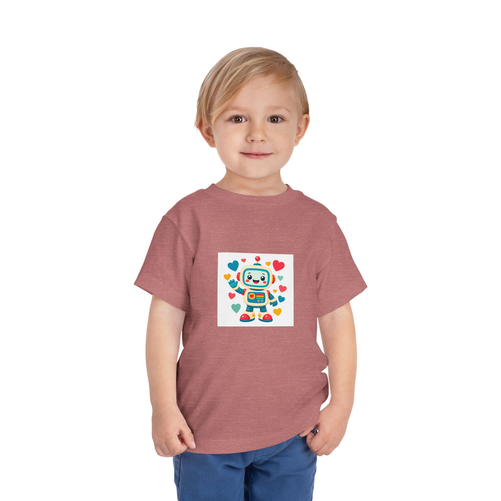 Beep Boop Robot Toddler T-Shirt — Nureli Kids