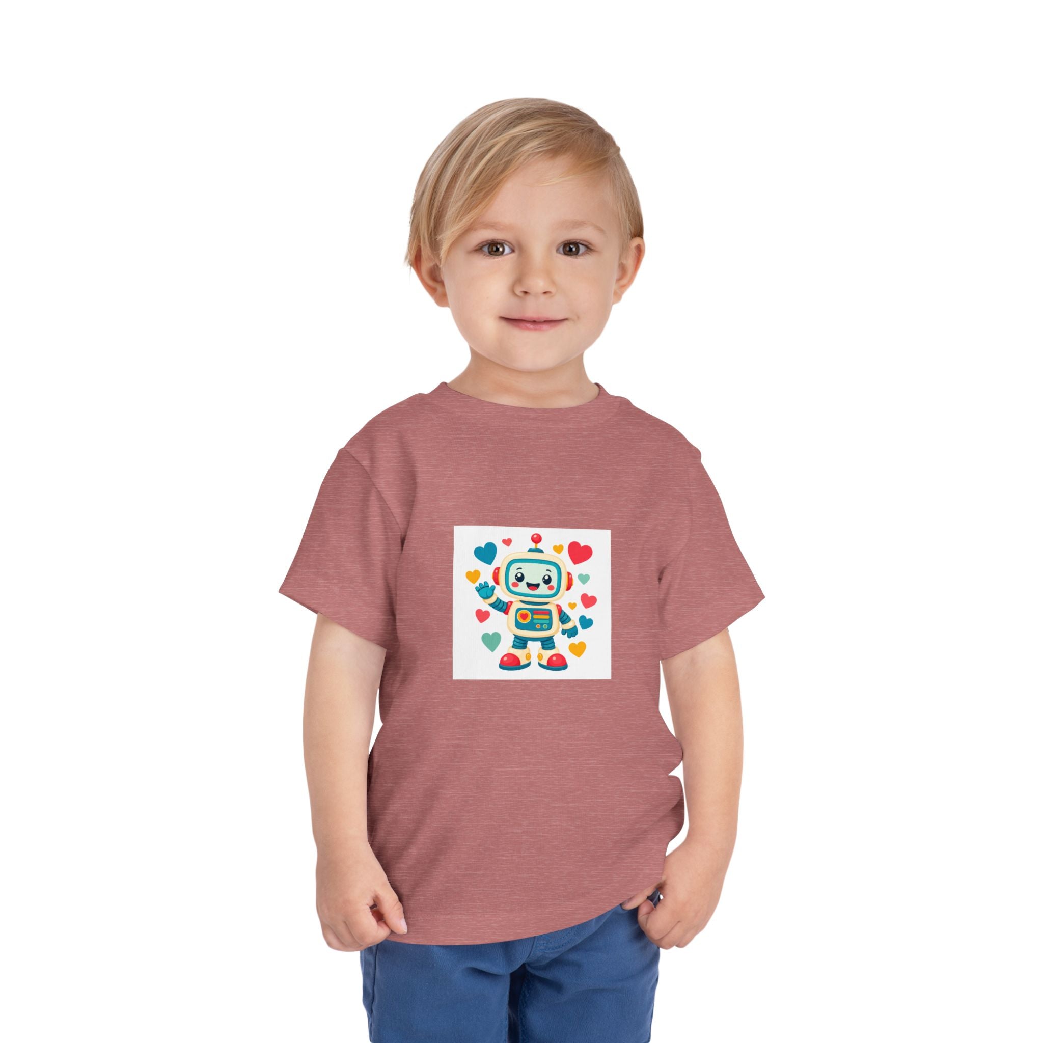 Beep Boop Robot Toddler T-Shirt — Nureli Kids