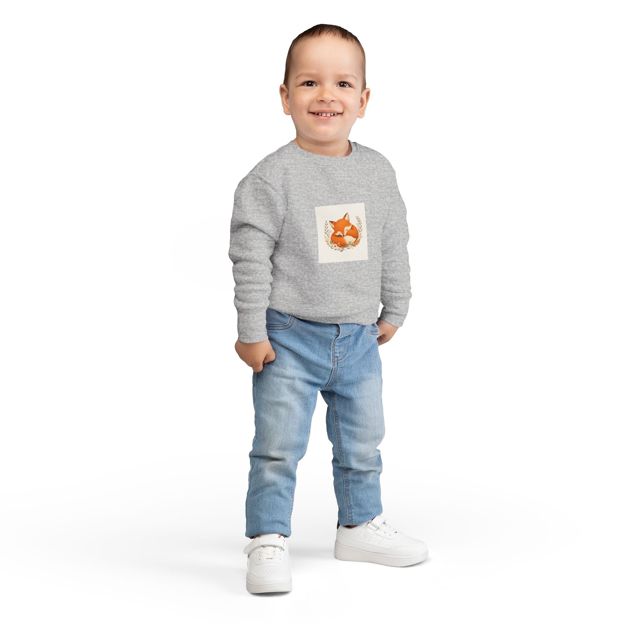 Clever Fox Toddler Sweatshirt — Nureli Kids