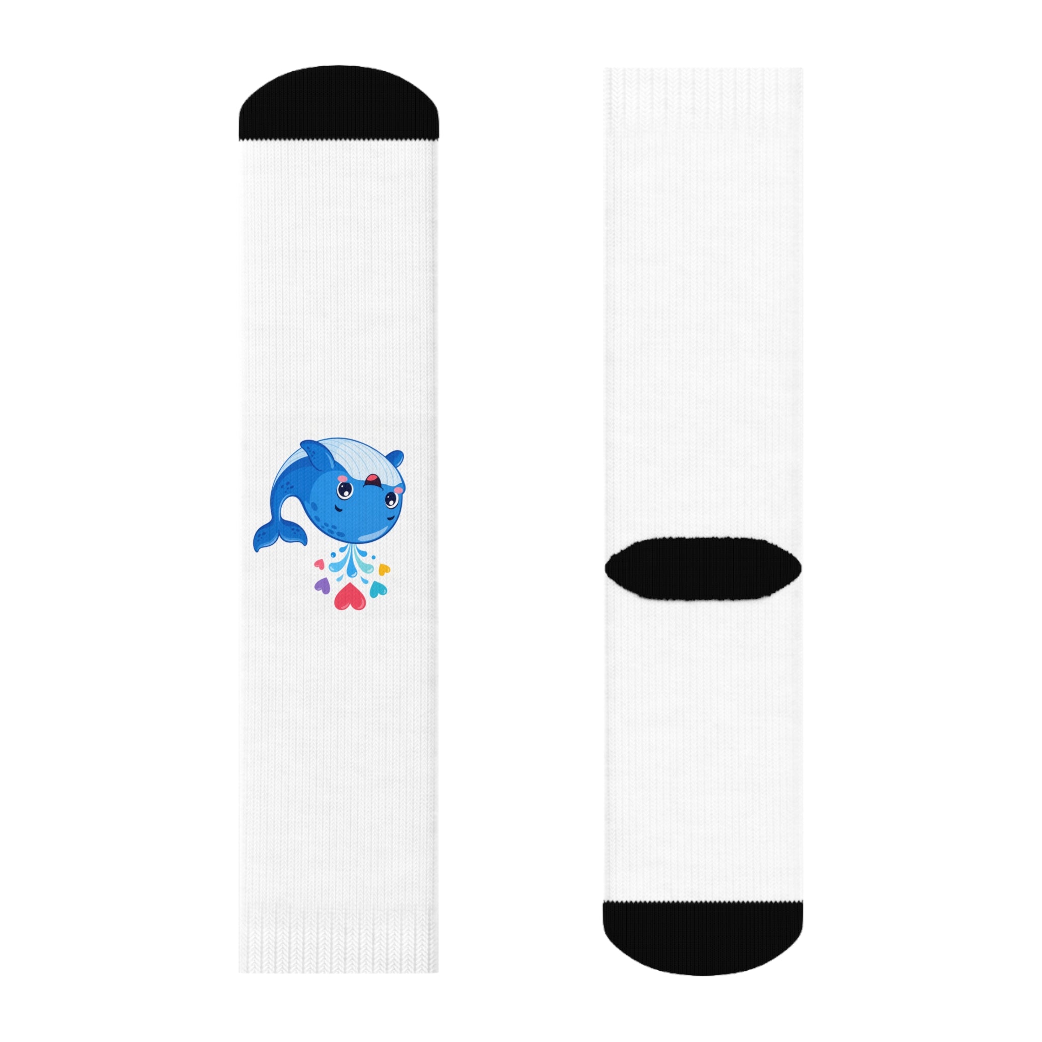Happy Whale Kids Crew Socks — Nureli Kids