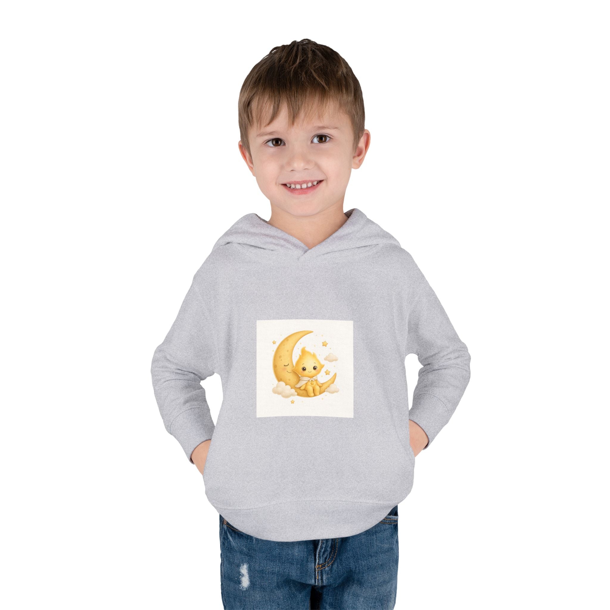 Lumi on the Moon Toddler Hoodie — Nureli Kids