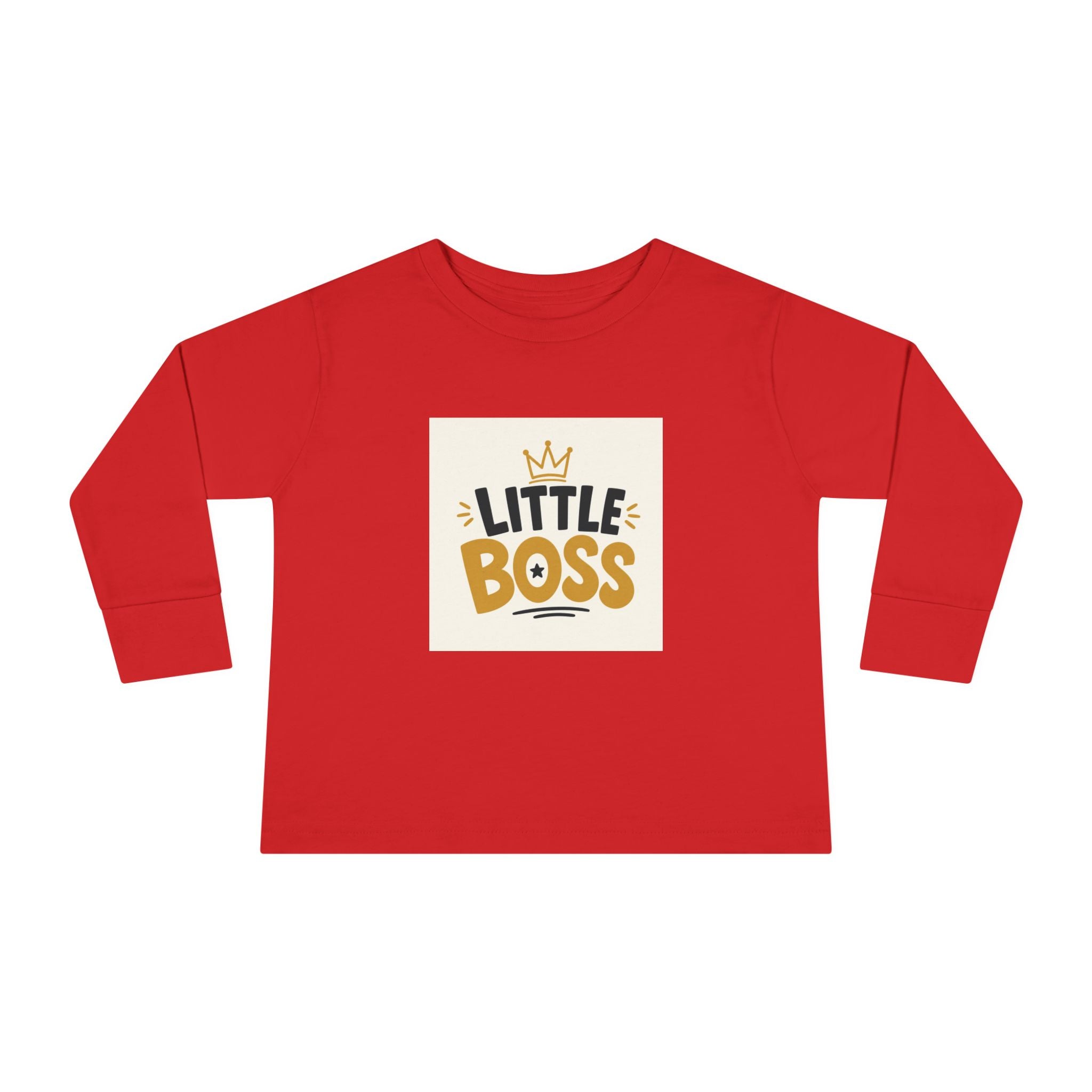 Little Boss Toddler Long-Sleeve Tee from the Nureli collection, view 8