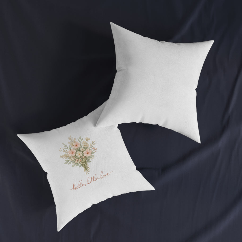 Hello little Love Throw Pillow